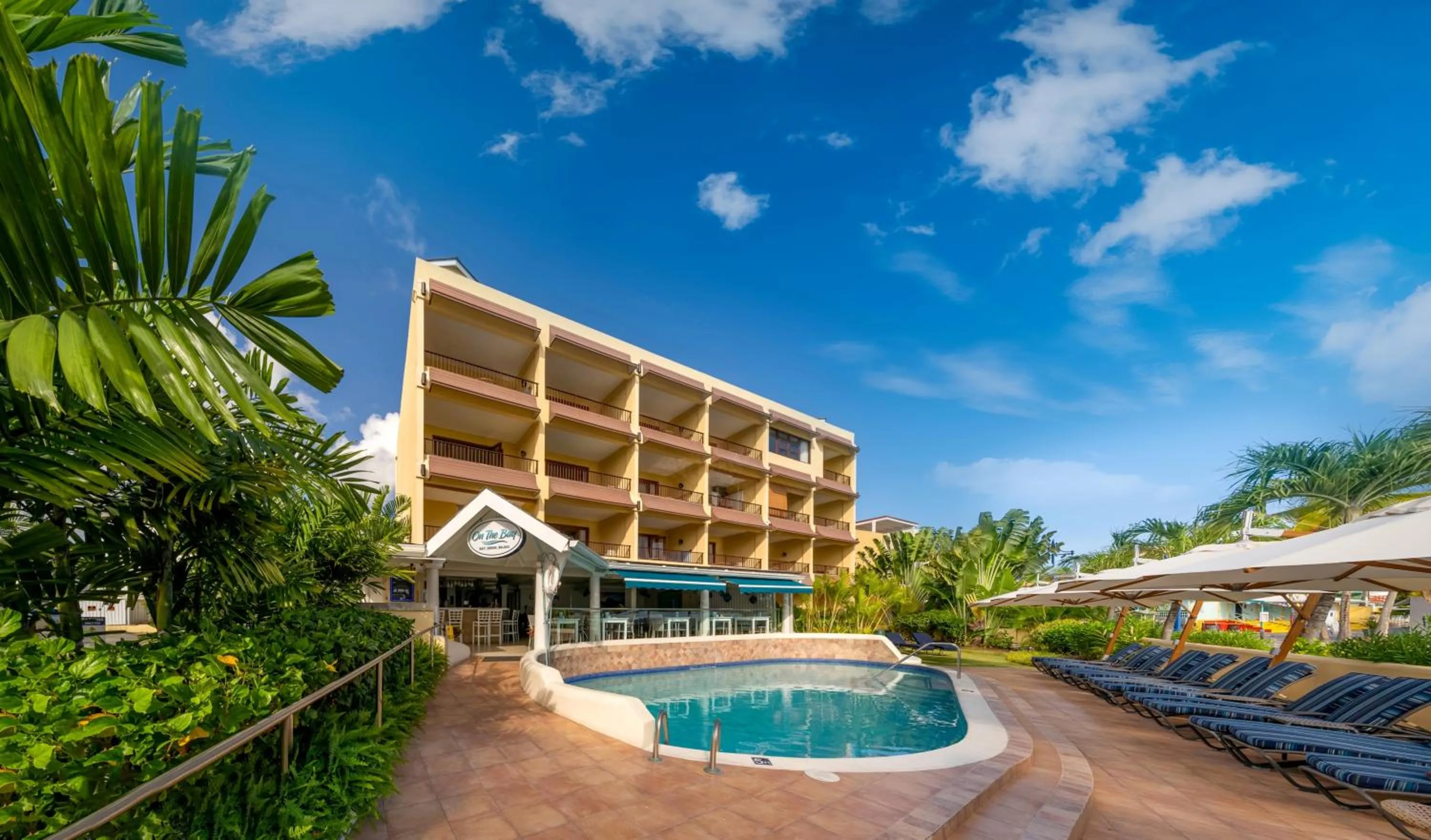 Property building in Yellow Bird Hotel