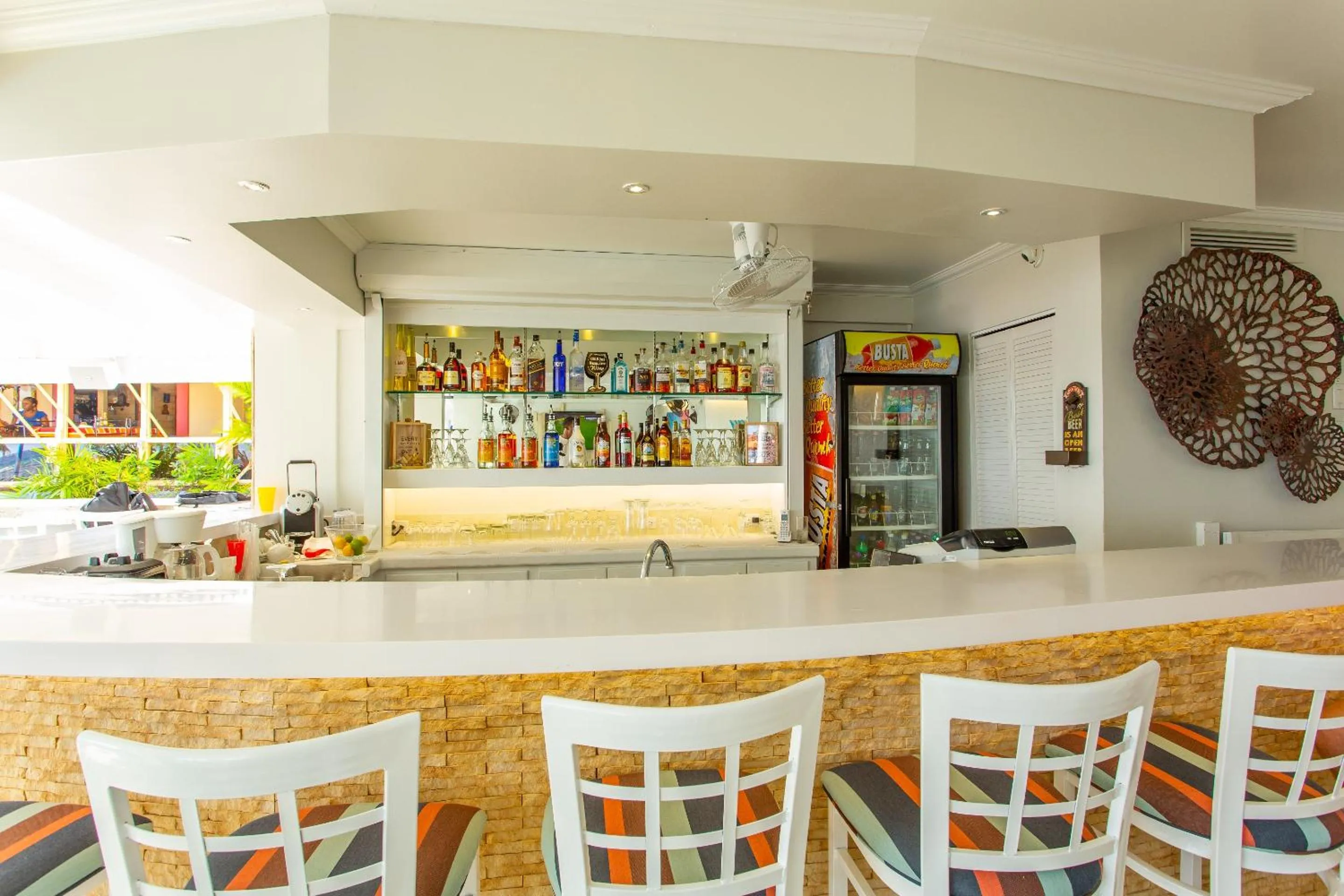 Lounge or bar in Yellow Bird Hotel
