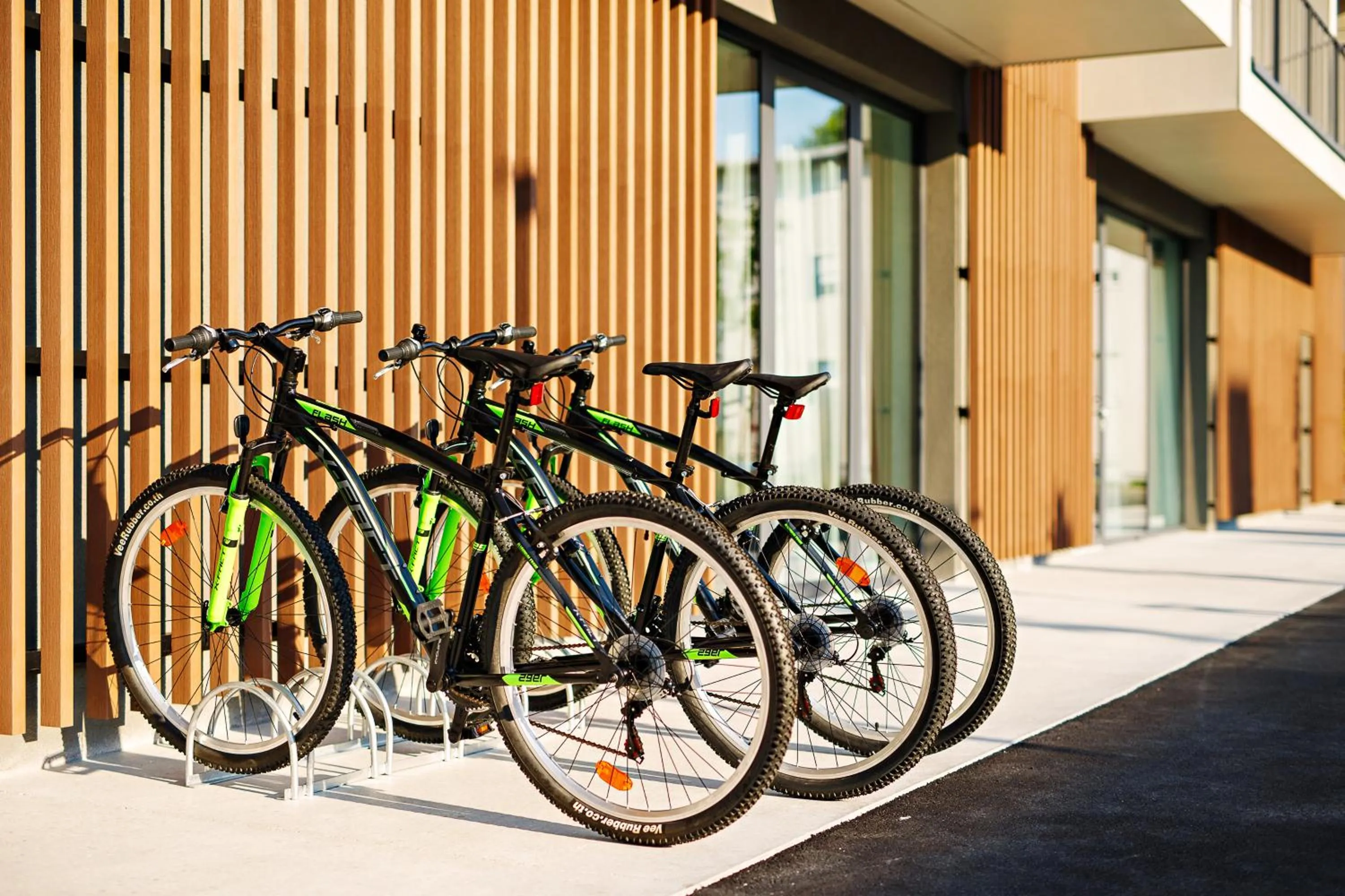 Cycling in WUD hotel