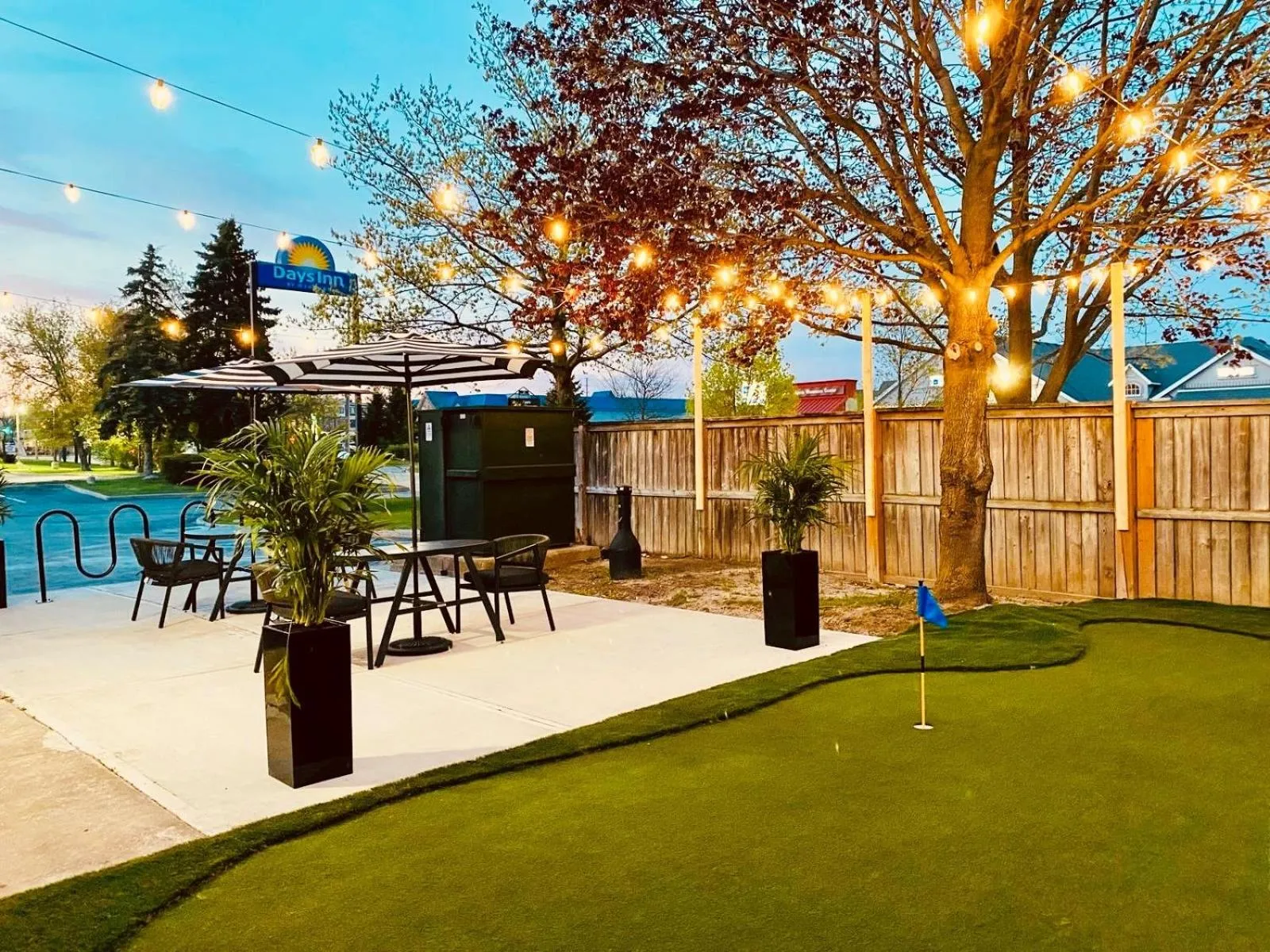 Patio in Days Inn by Wyndham Stouffville