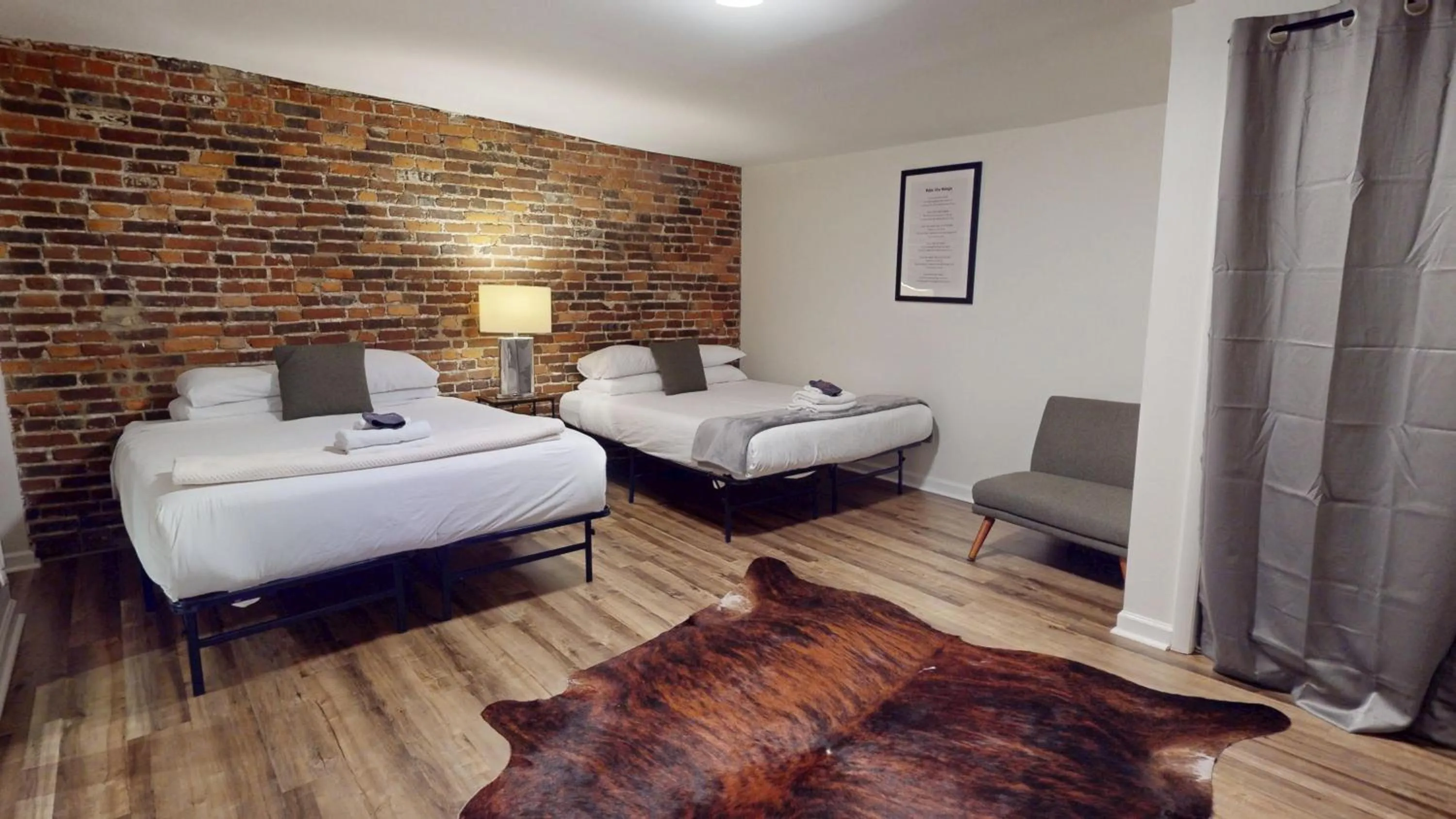 Bed in The Lofts at 107