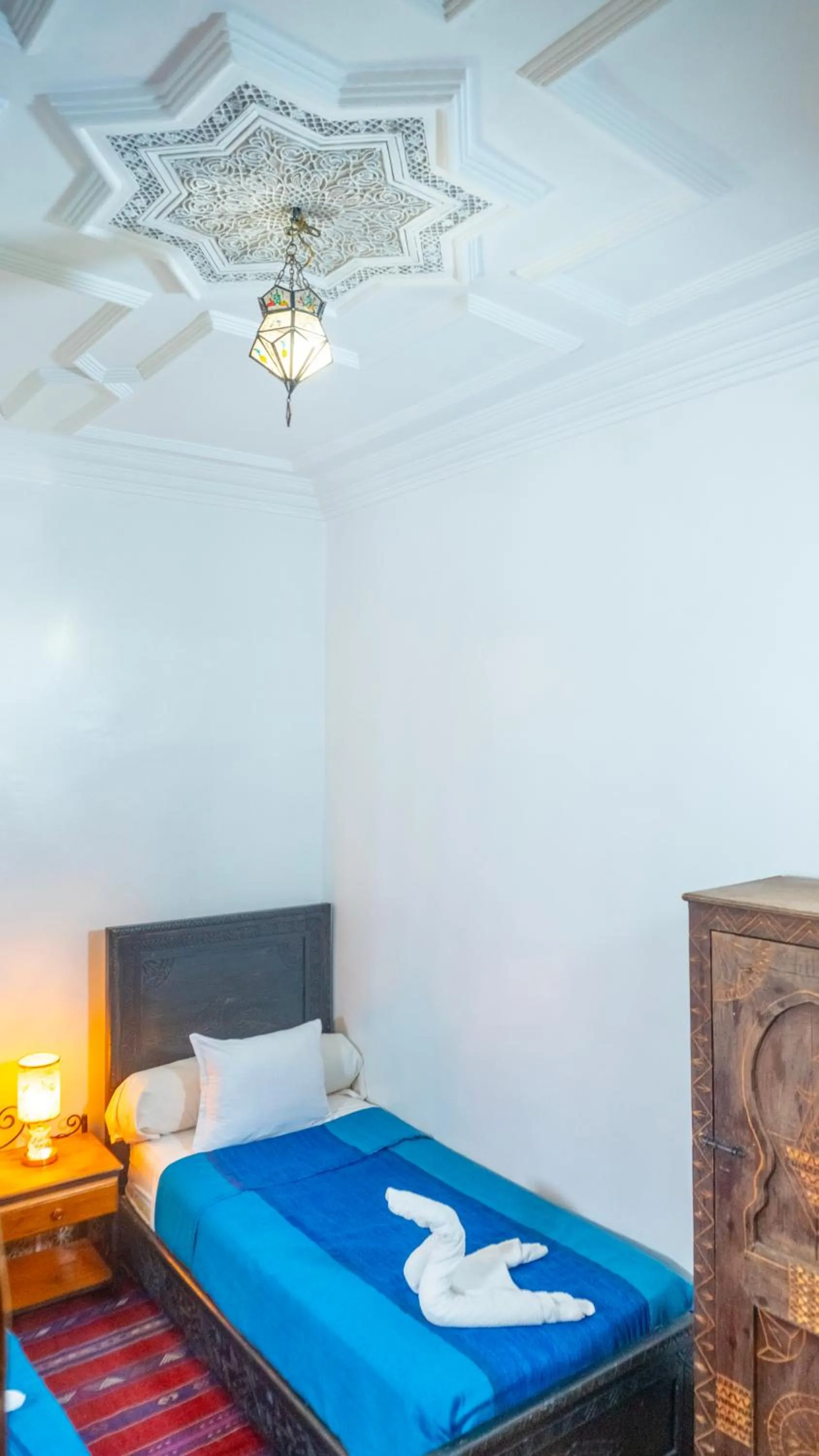 Bed in Riad Taghazoute