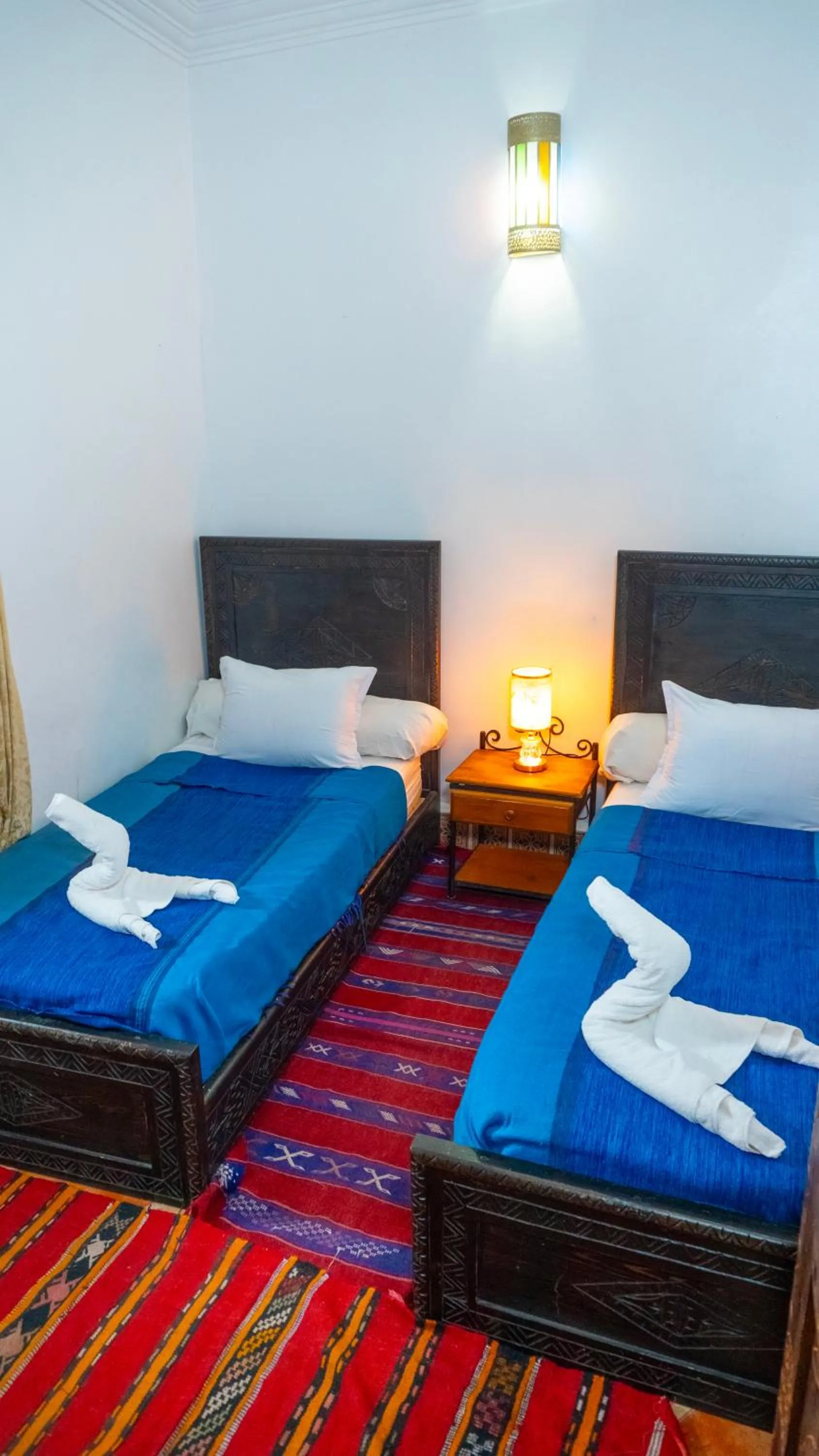 Bed in Riad Taghazoute