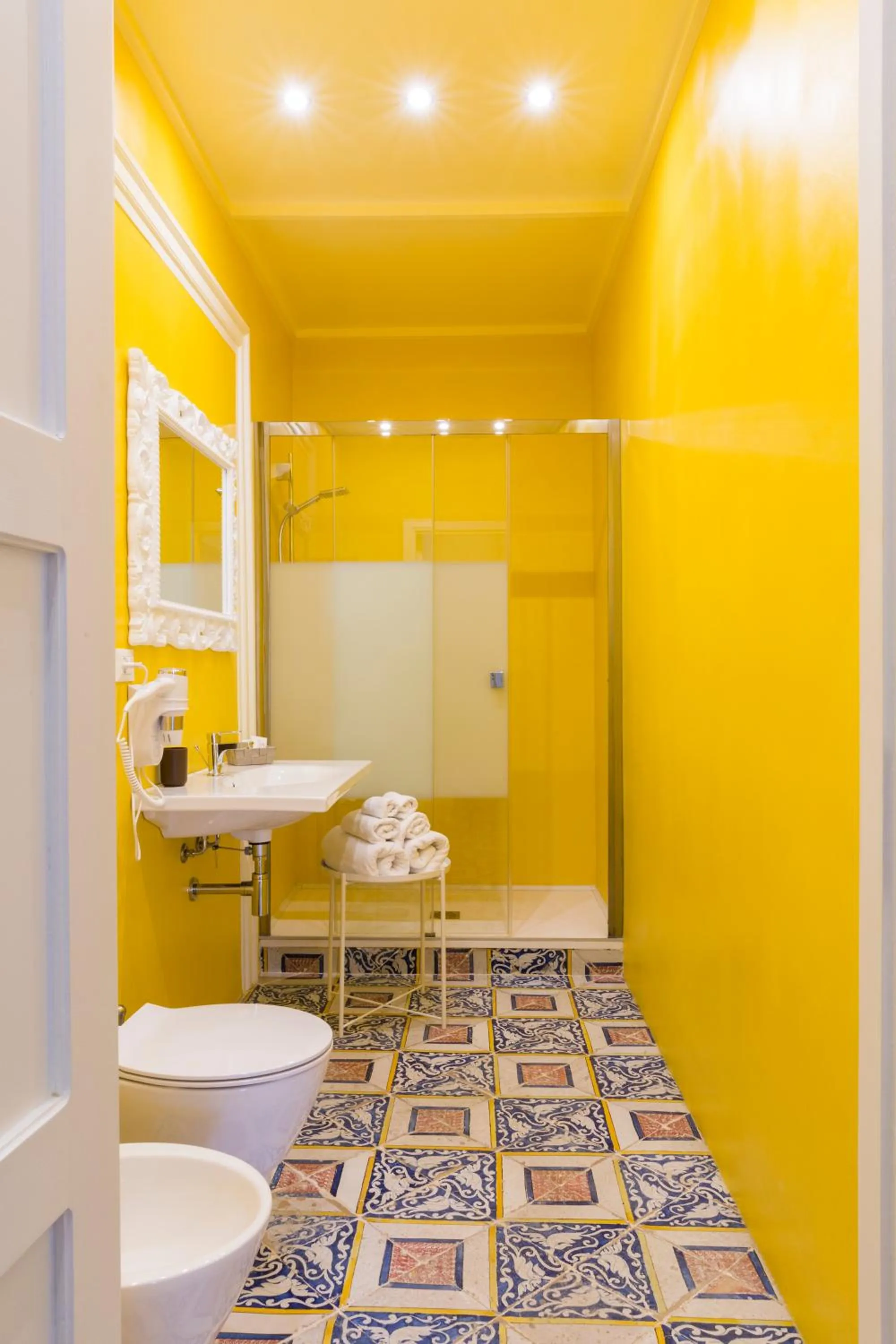 Bathroom in B&B Palazzo Corselli