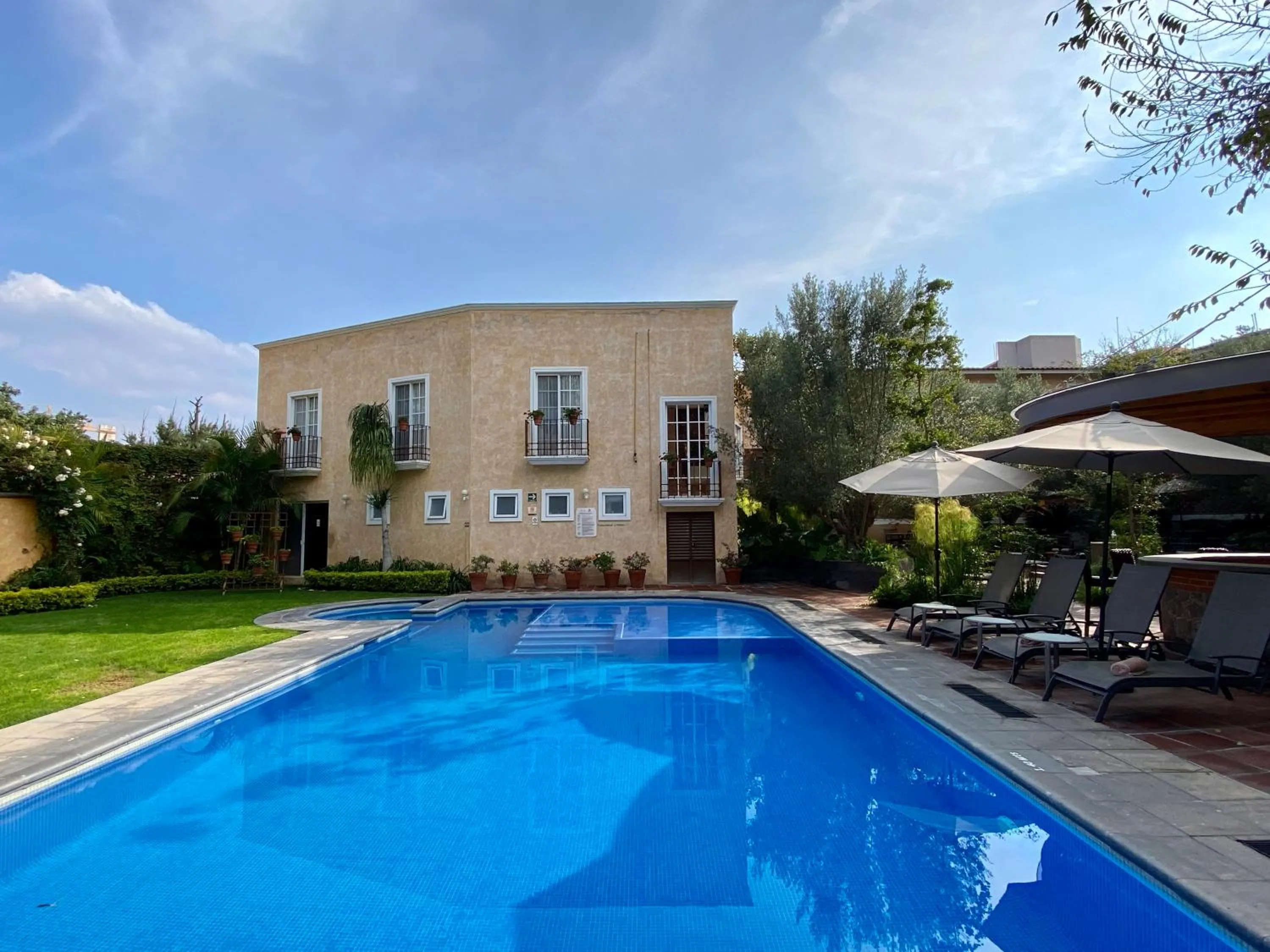 Swimming pool in Hotel Boutique La Granja