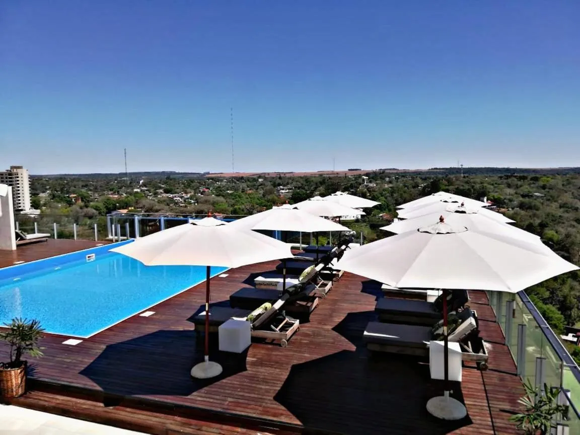 Swimming pool in O2 Hotel Iguazu