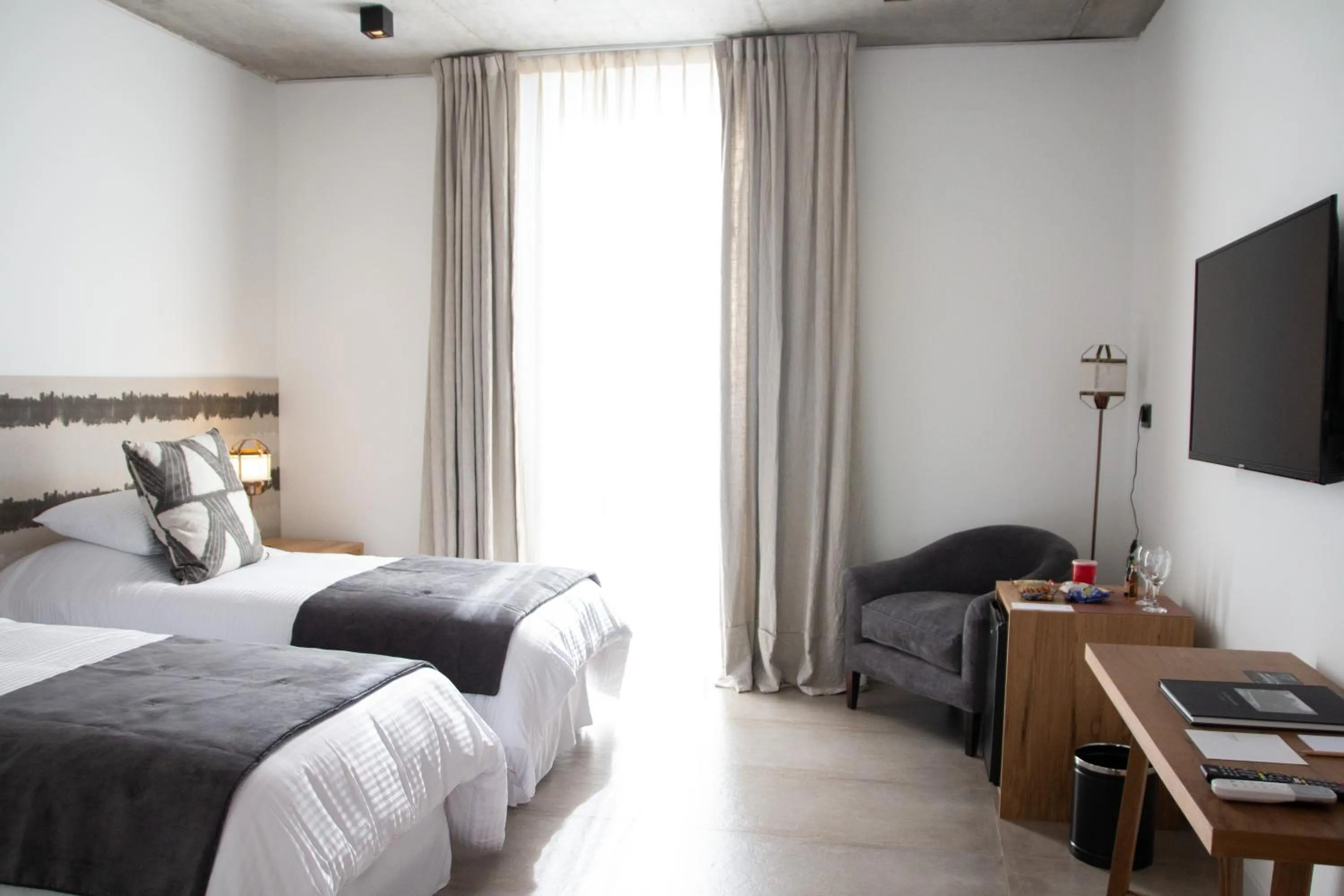 Bed in O2 Hotel Iguazu