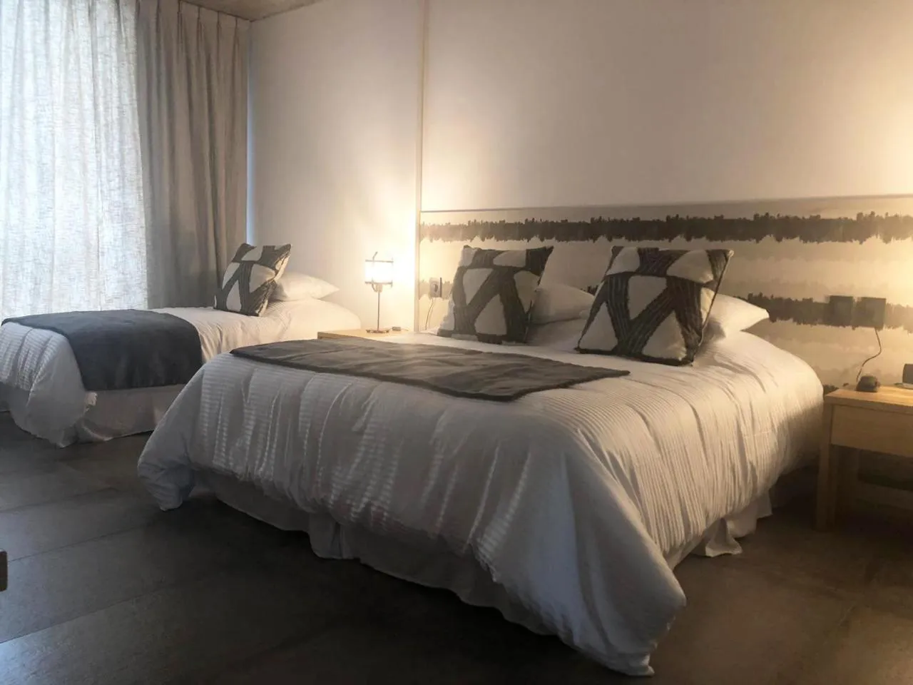 Bed in O2 Hotel Iguazu