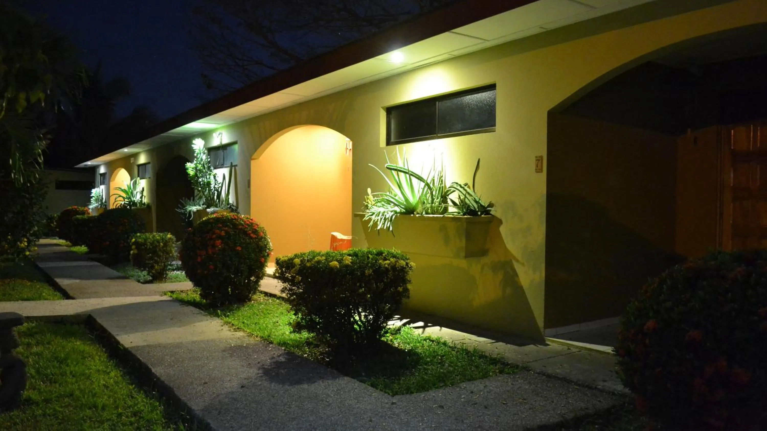 Garden in Villa Creole