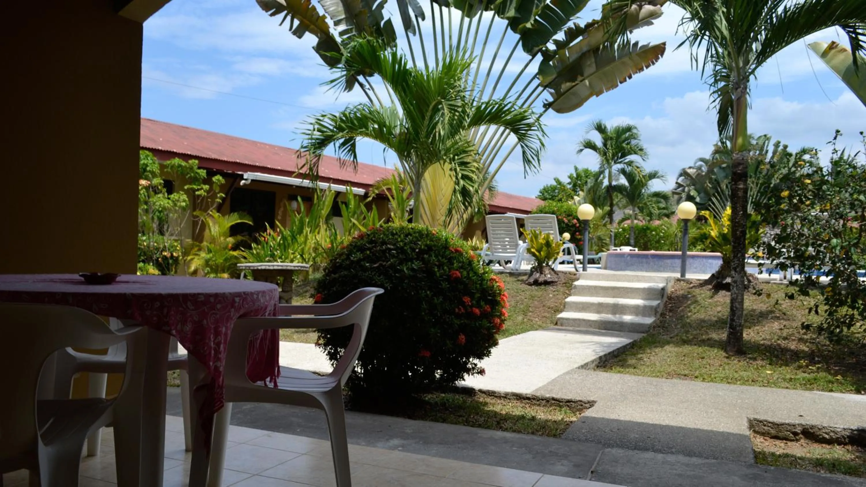 Patio in Villa Creole