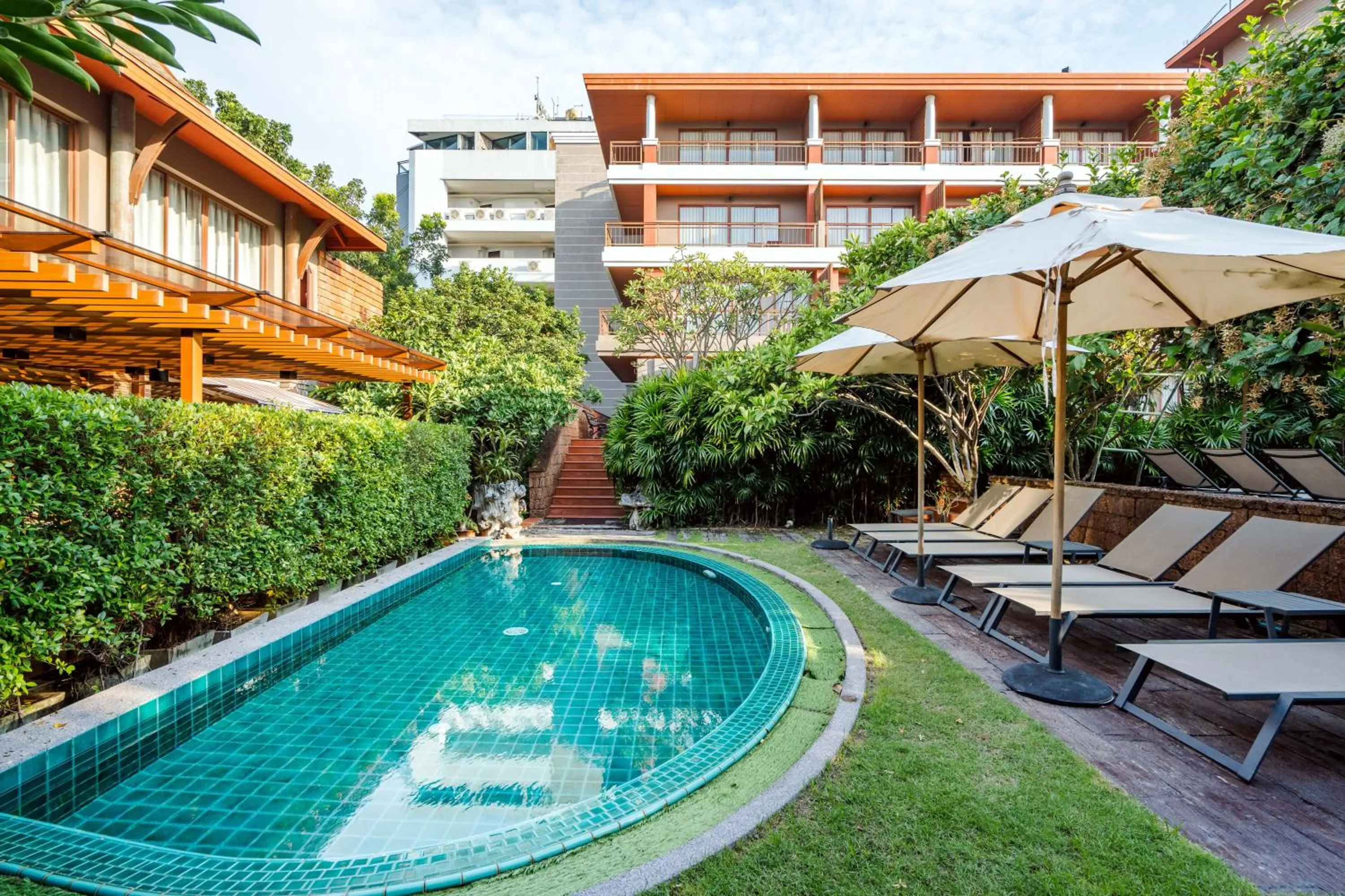 Swimming pool in Ayrest Hua Hin Hotel