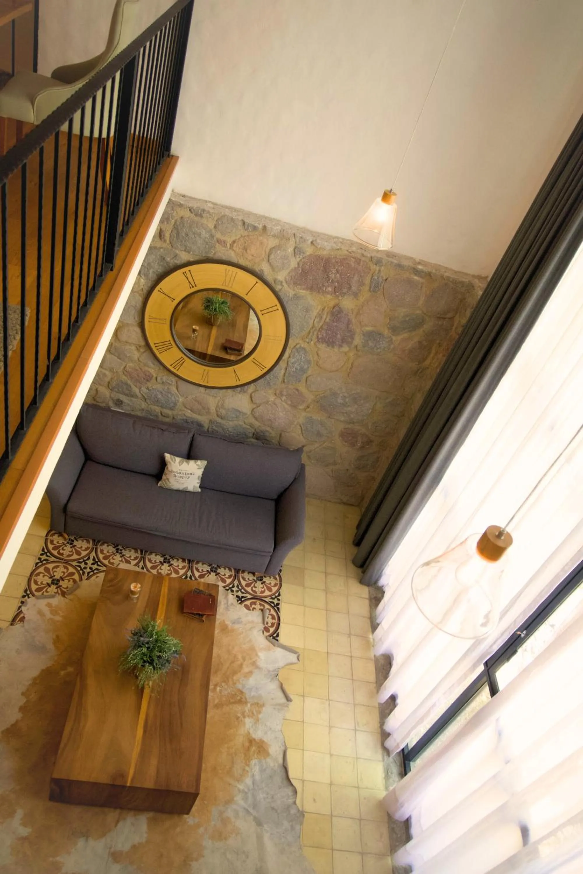 Living room in Hotel Boutique Camino Del Bosque