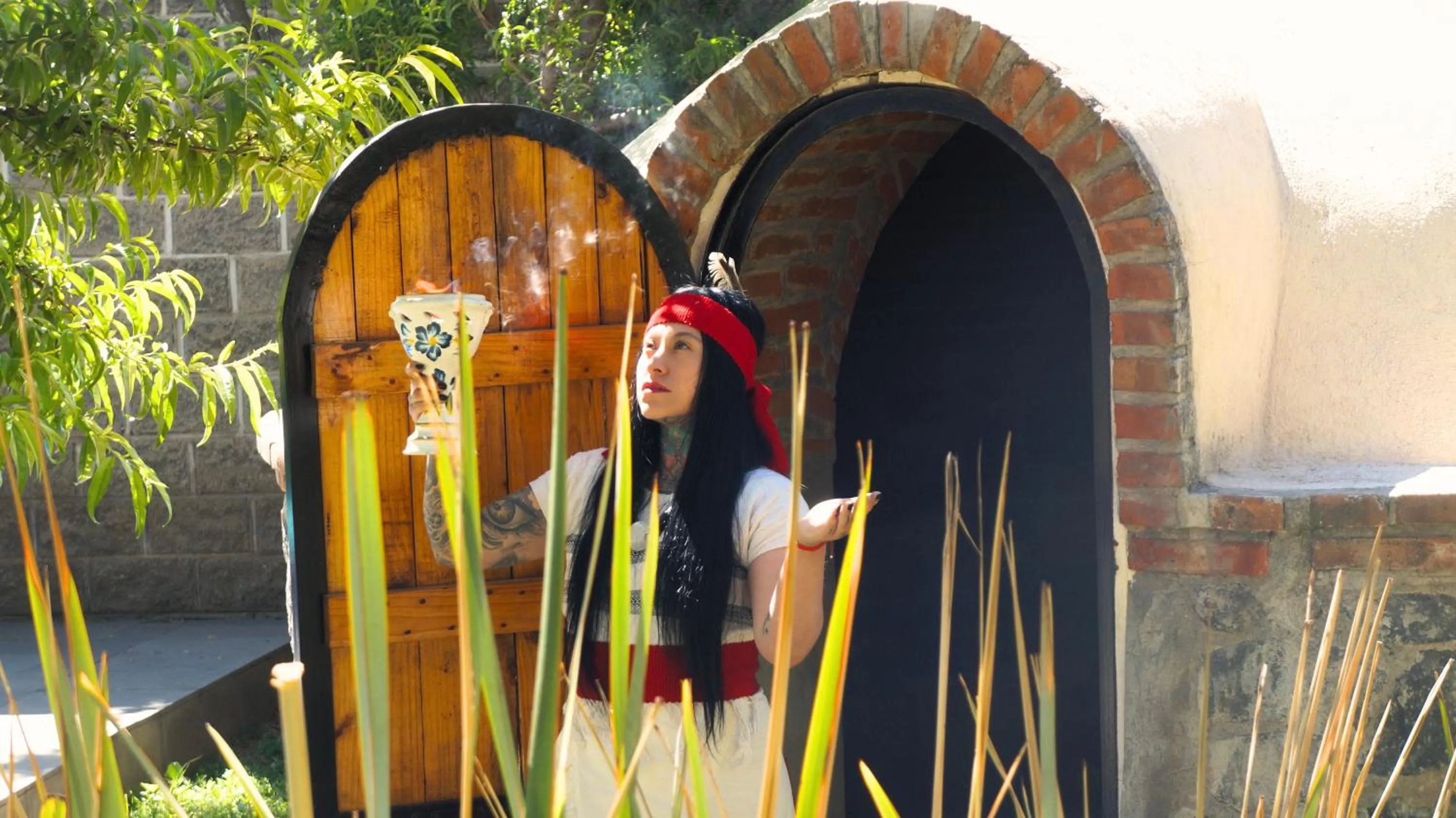 Garden in Hotel Boutique Camino Del Bosque