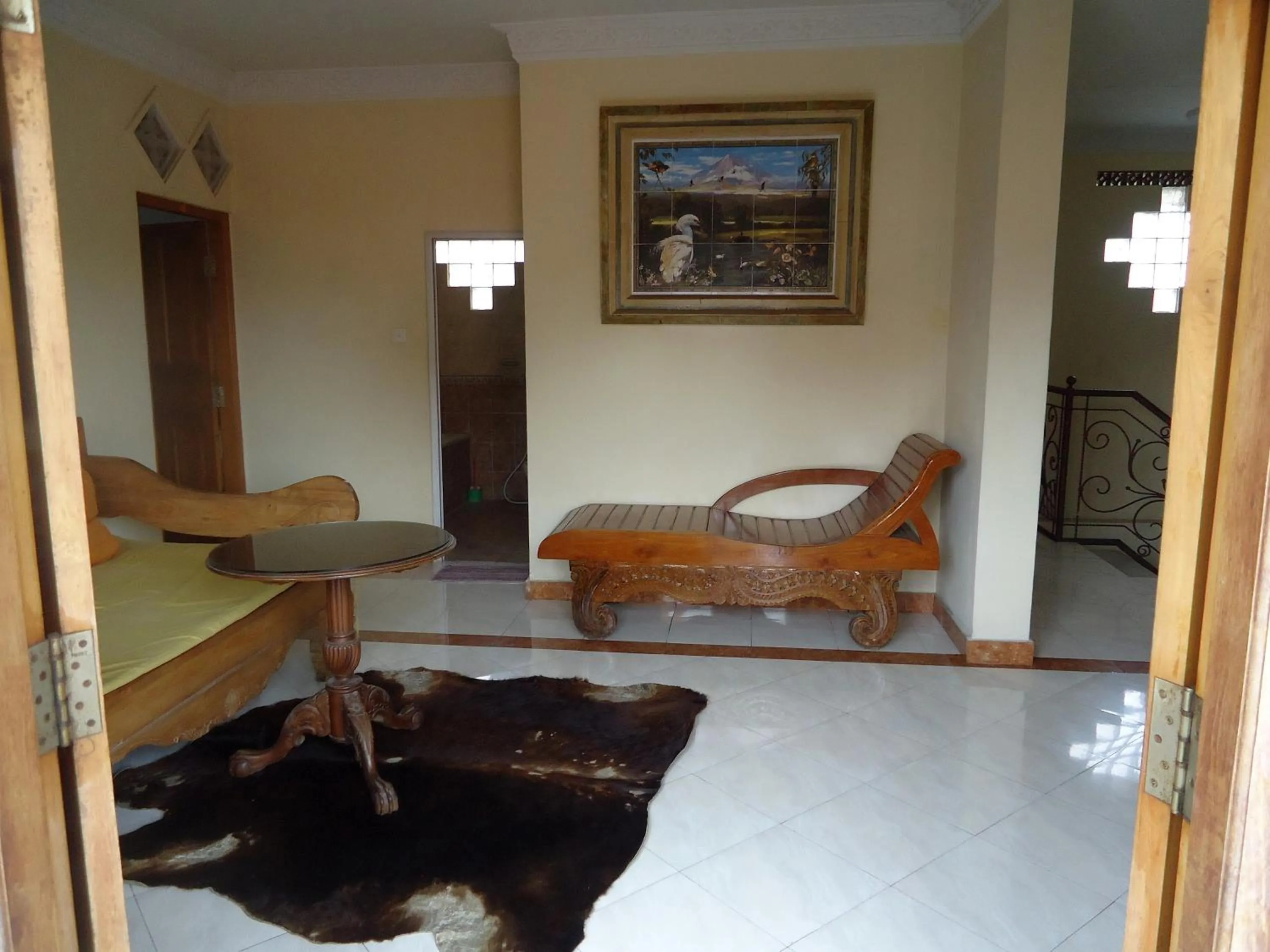 Seating area in The Reinhold Guesthouse Bali