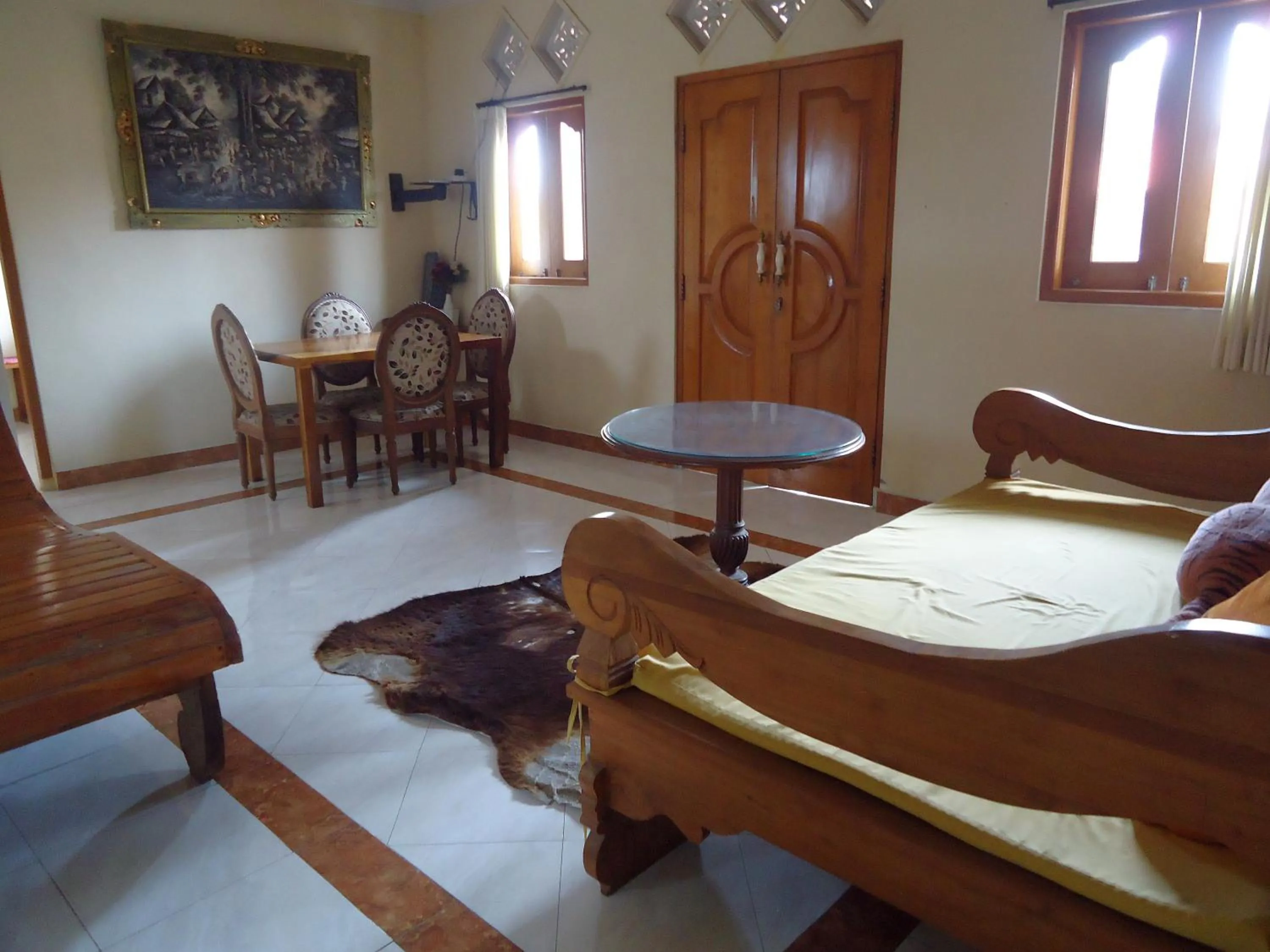 Living room in The Reinhold Guesthouse Bali