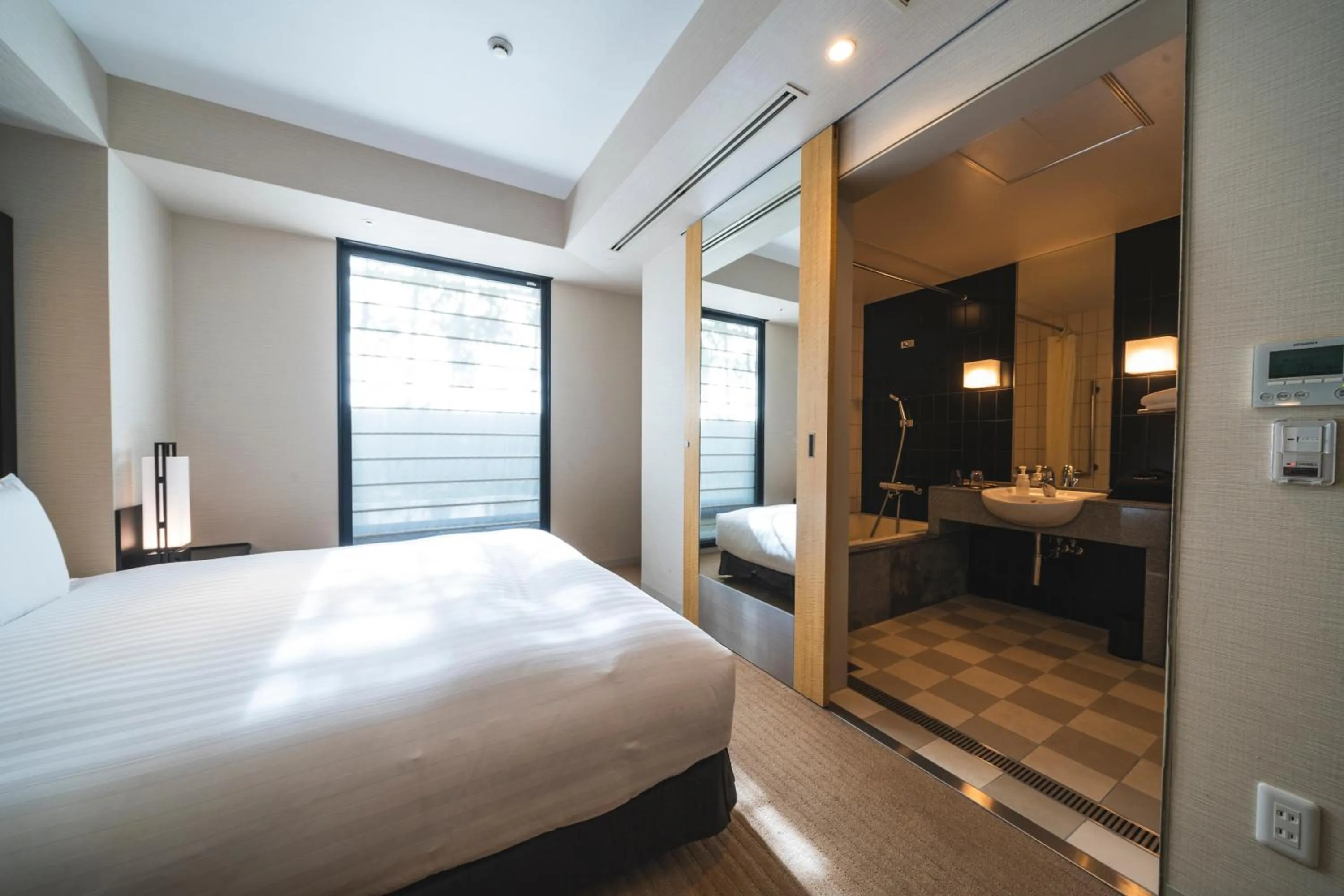 Photo of the whole room, Bed in KOKO HOTEL Premier Kanazawa Korinbo