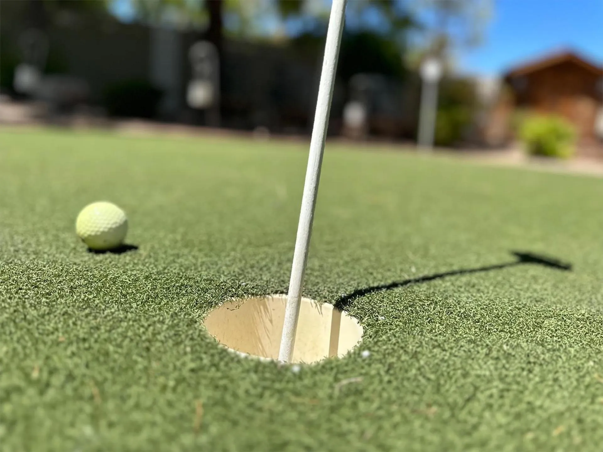 Minigolf in The Buddha Estate
