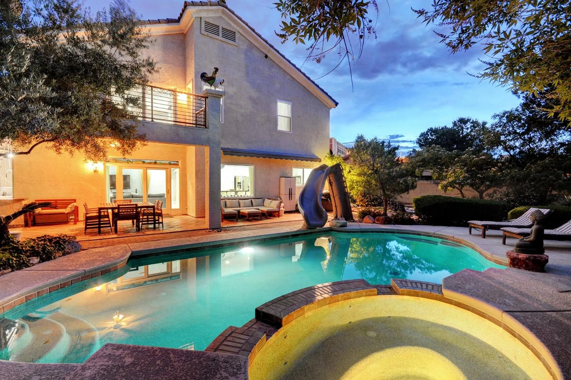 Swimming pool in The Buddha Estate