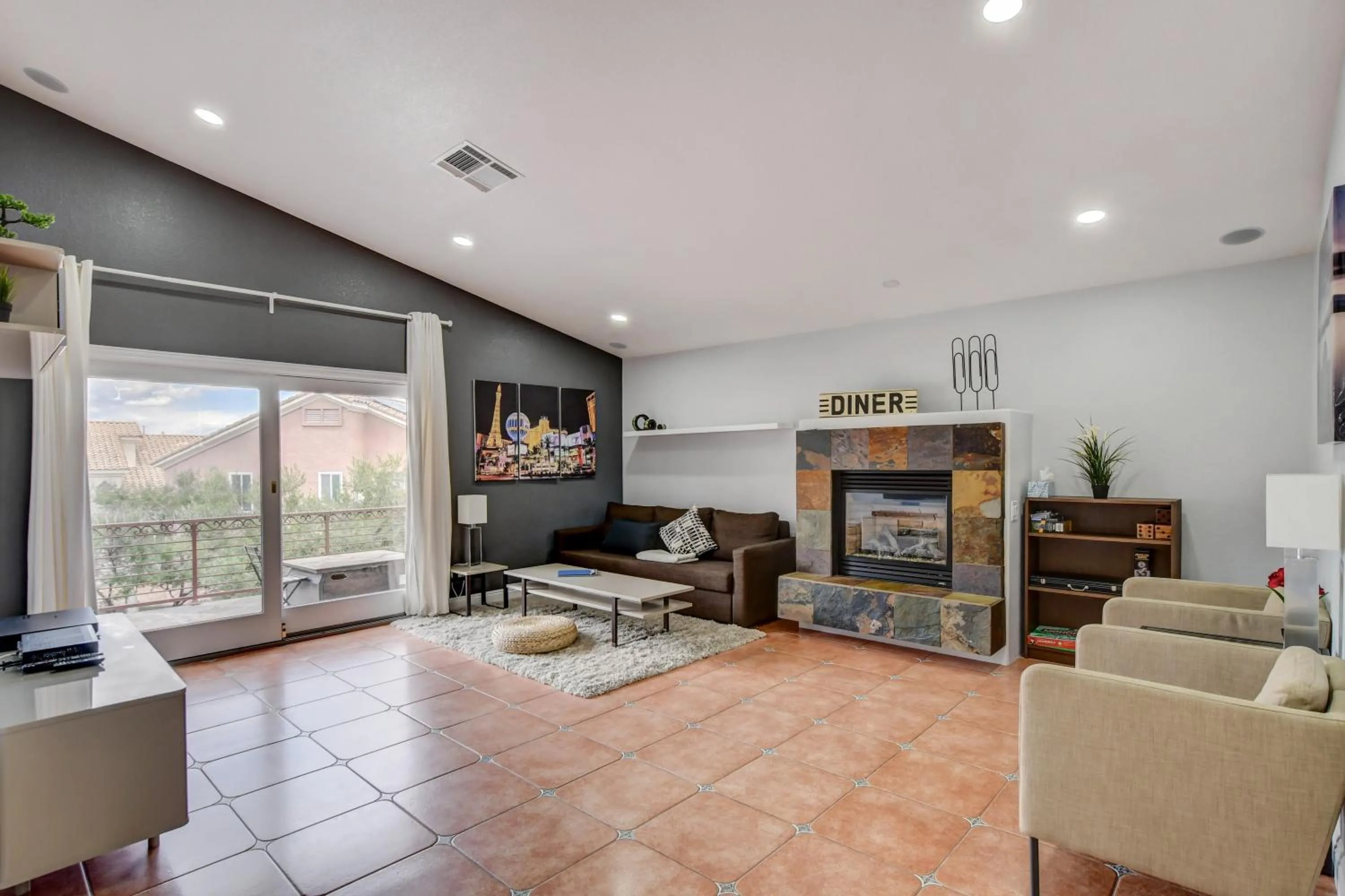 Living room in The Buddha Estate