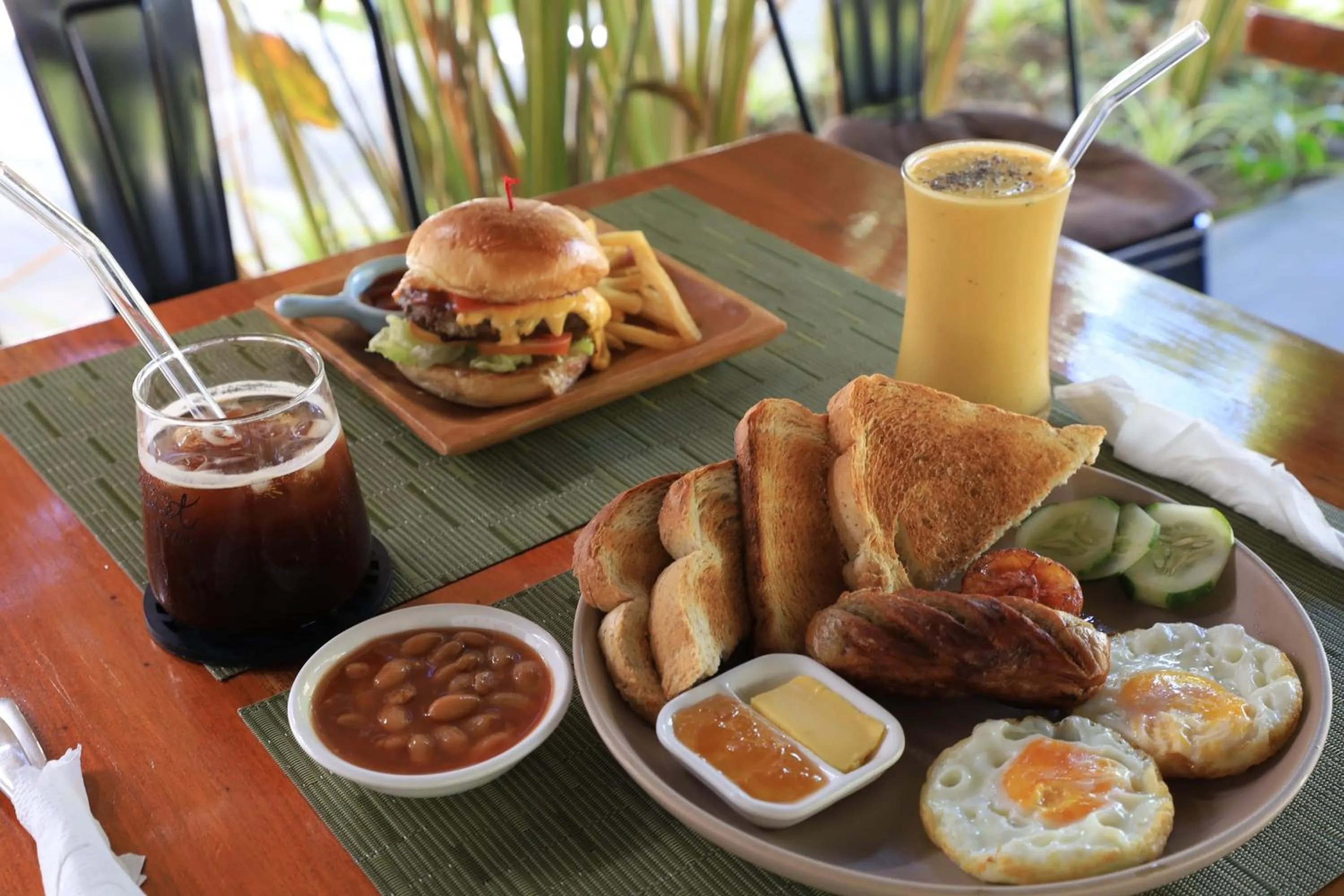 Breakfast in OHANA, Panglao Resort.