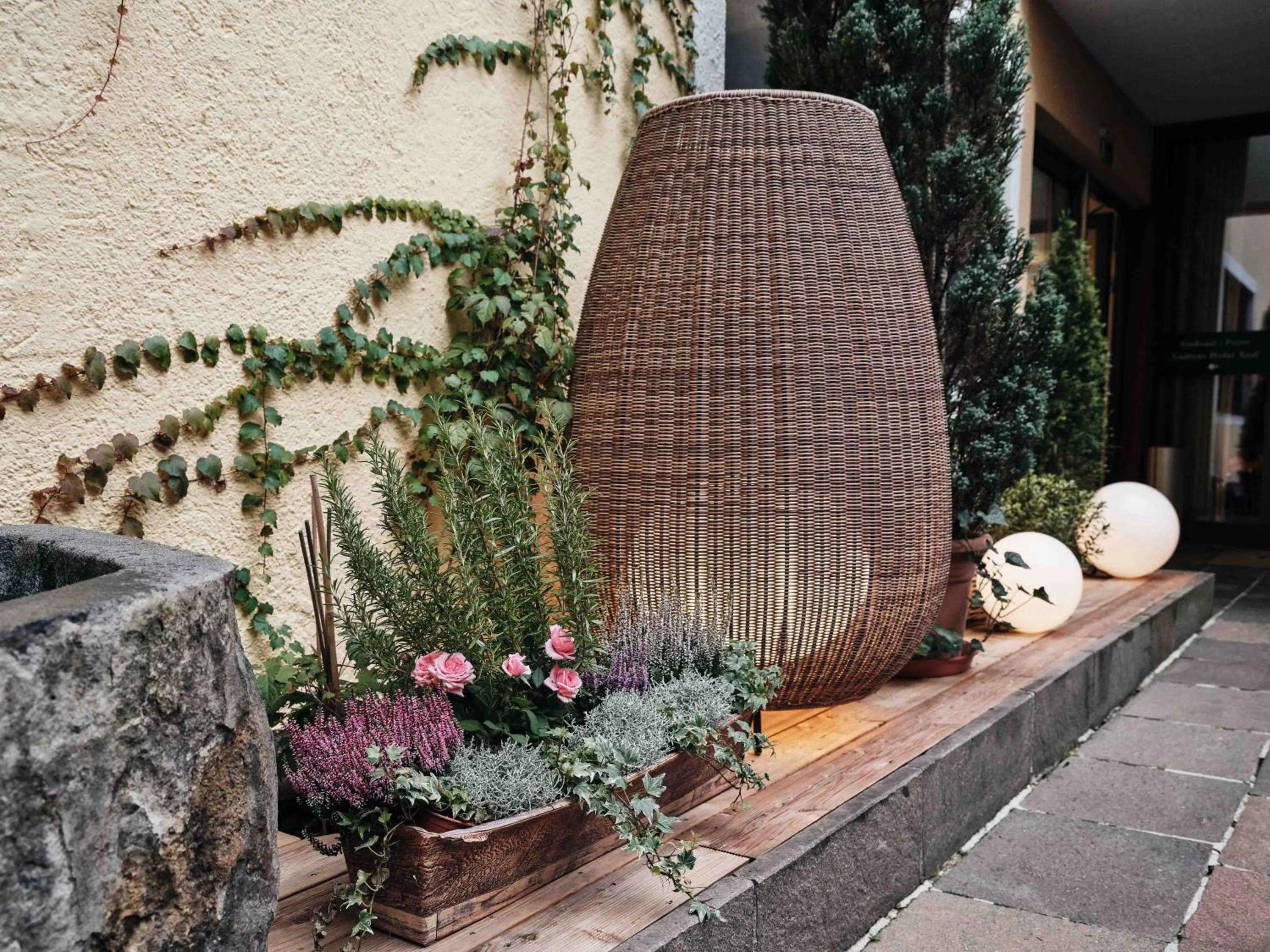 Garden in Hotel Andreas Hofer