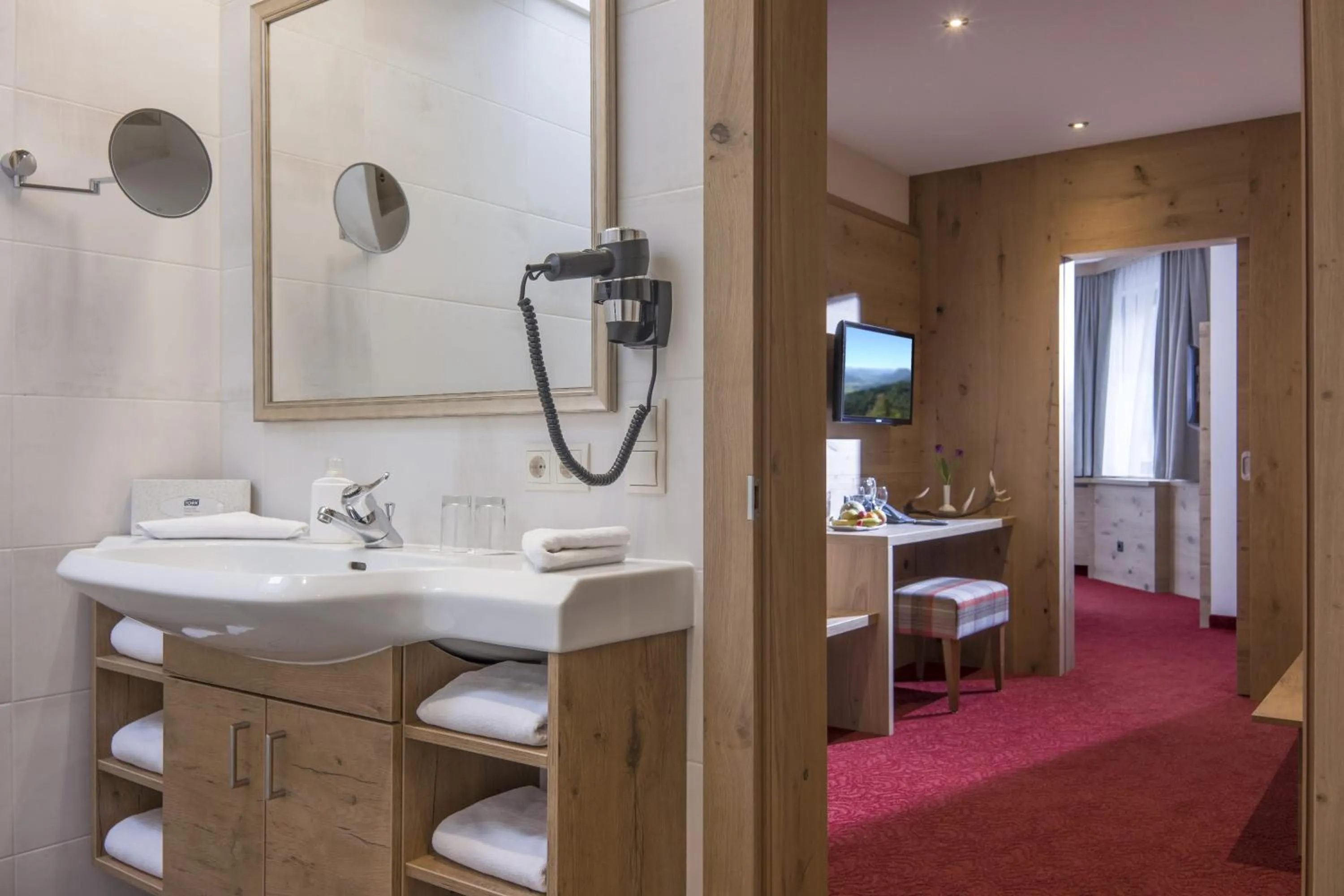 Bathroom in Hotel Andreas Hofer