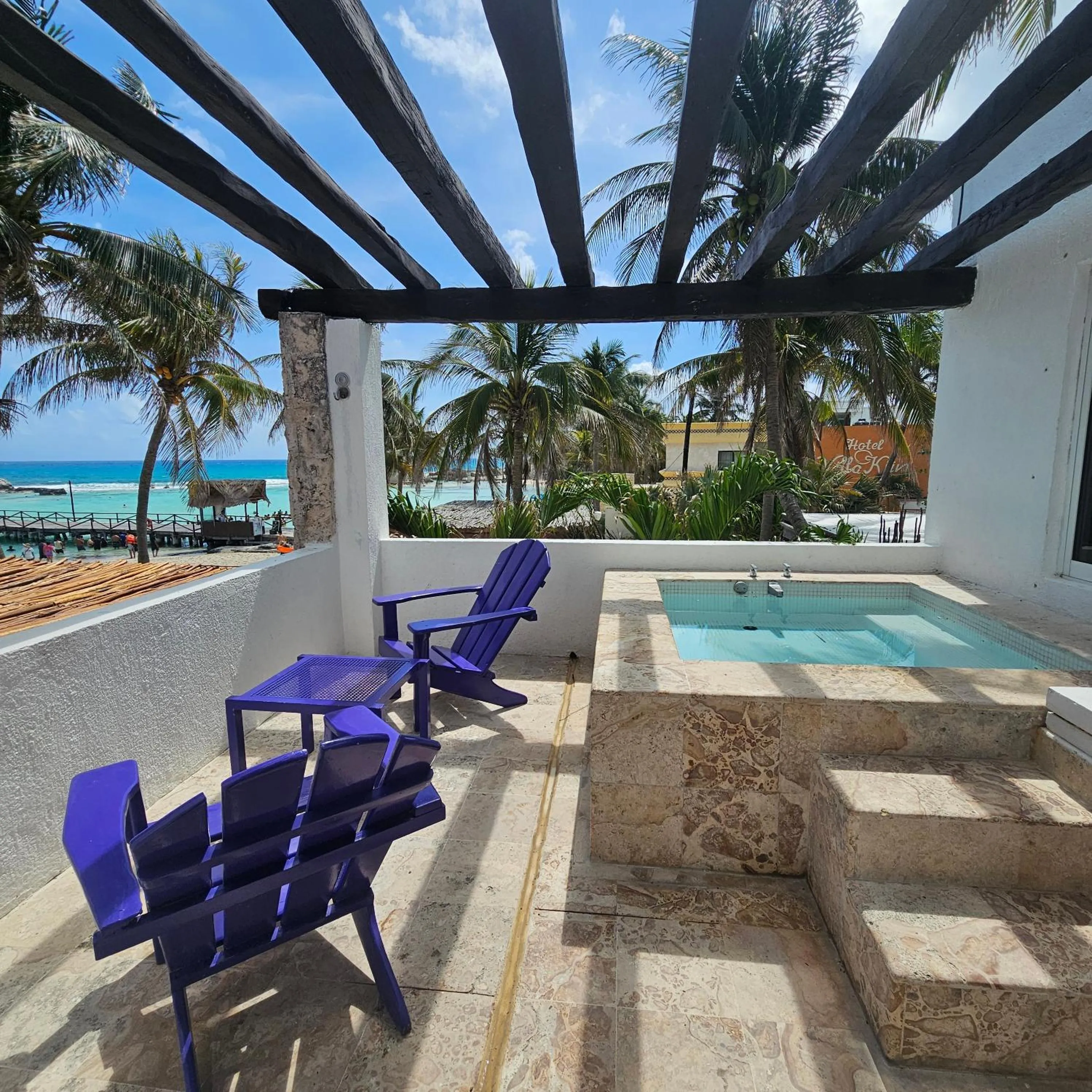 Balcony/Terrace in Lotus Beach Hotel - Adults Only