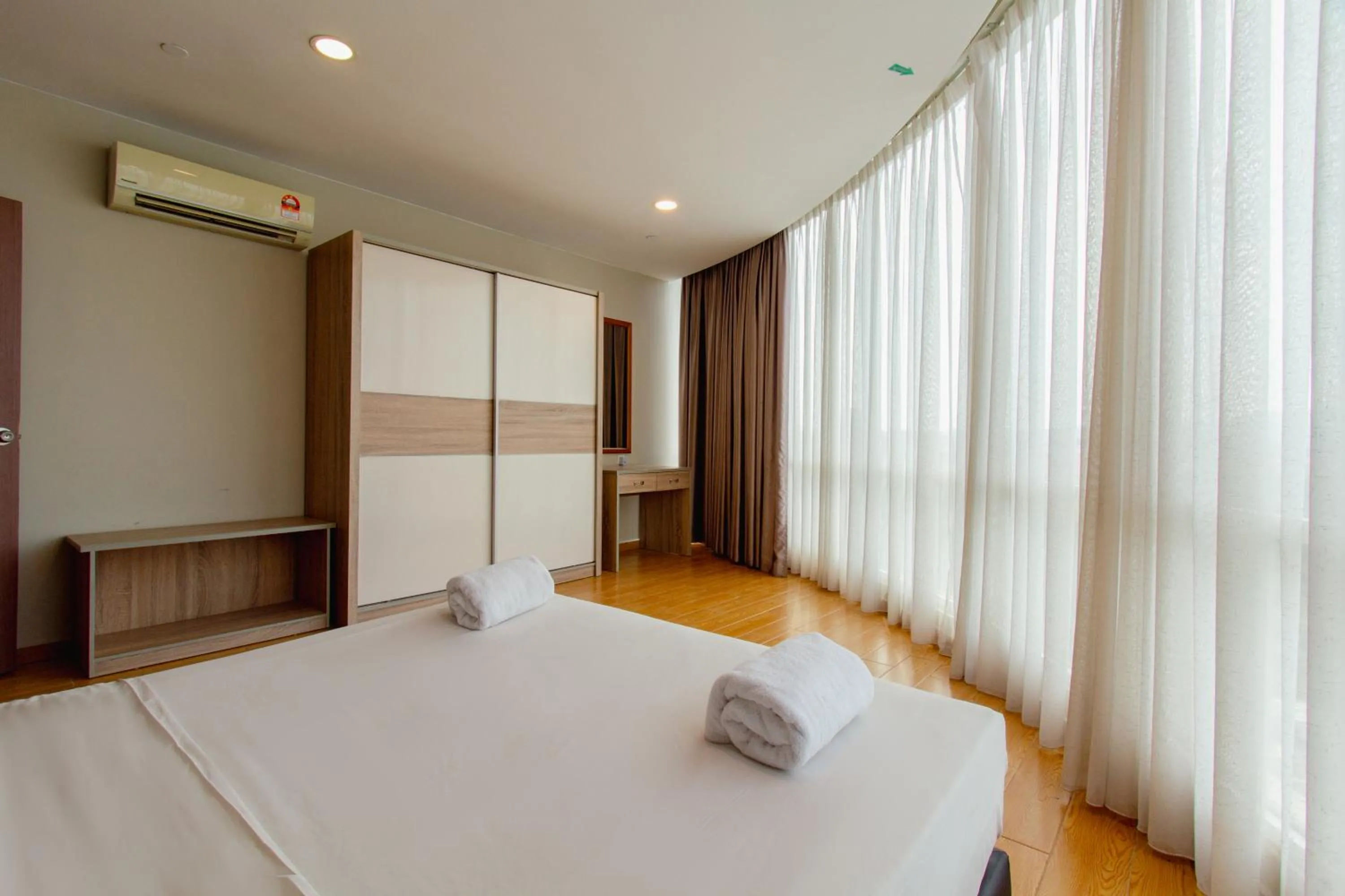 Bed in Bangi Perdana Hotel