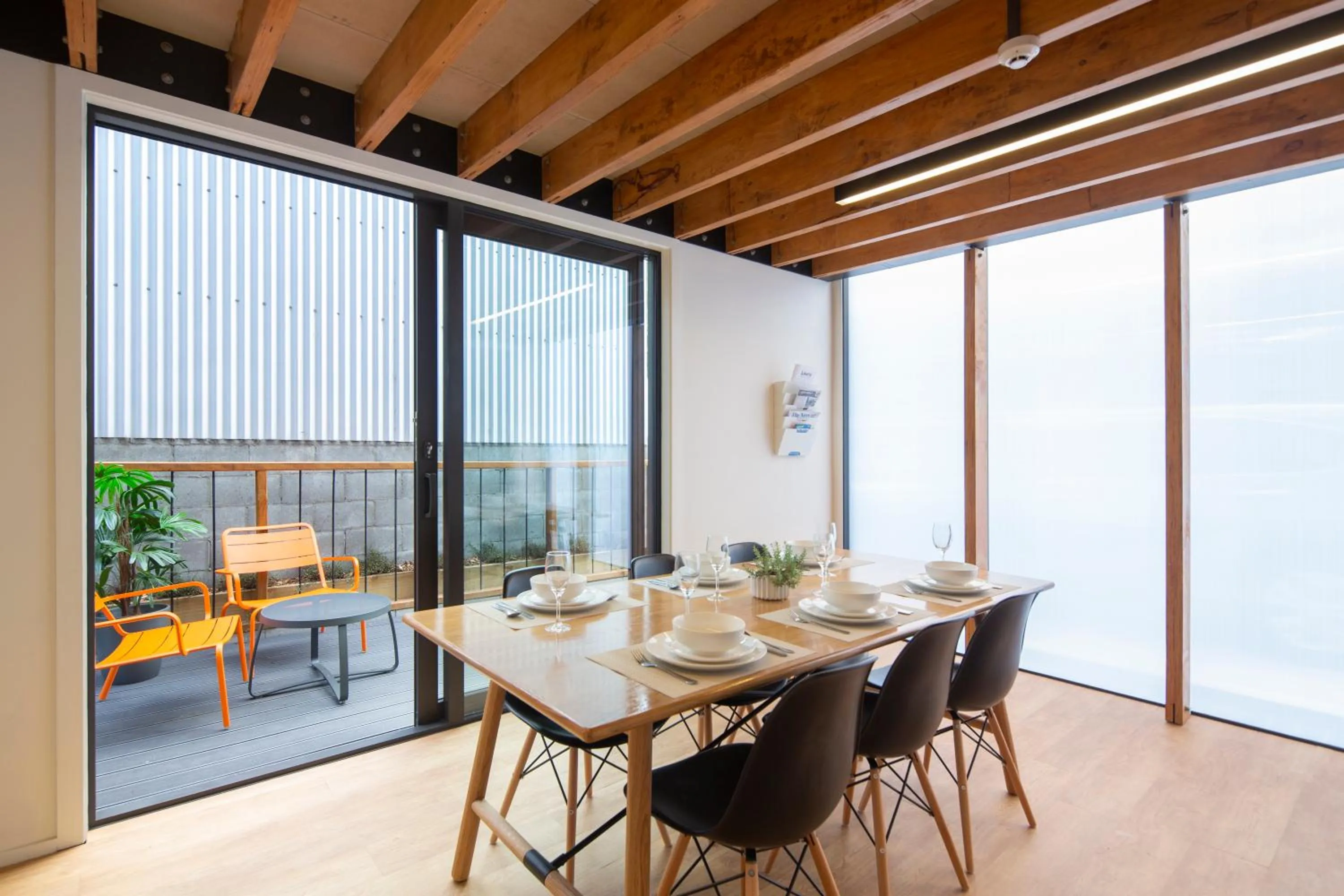 Dining area in Koura Apartments Central Queenstown