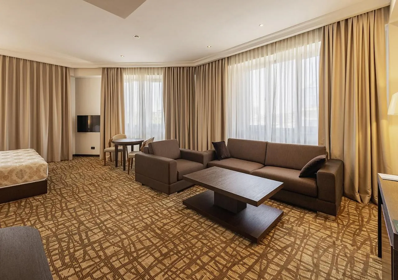 Living room, Bed in National by Stellar Hotels, Yerevan
