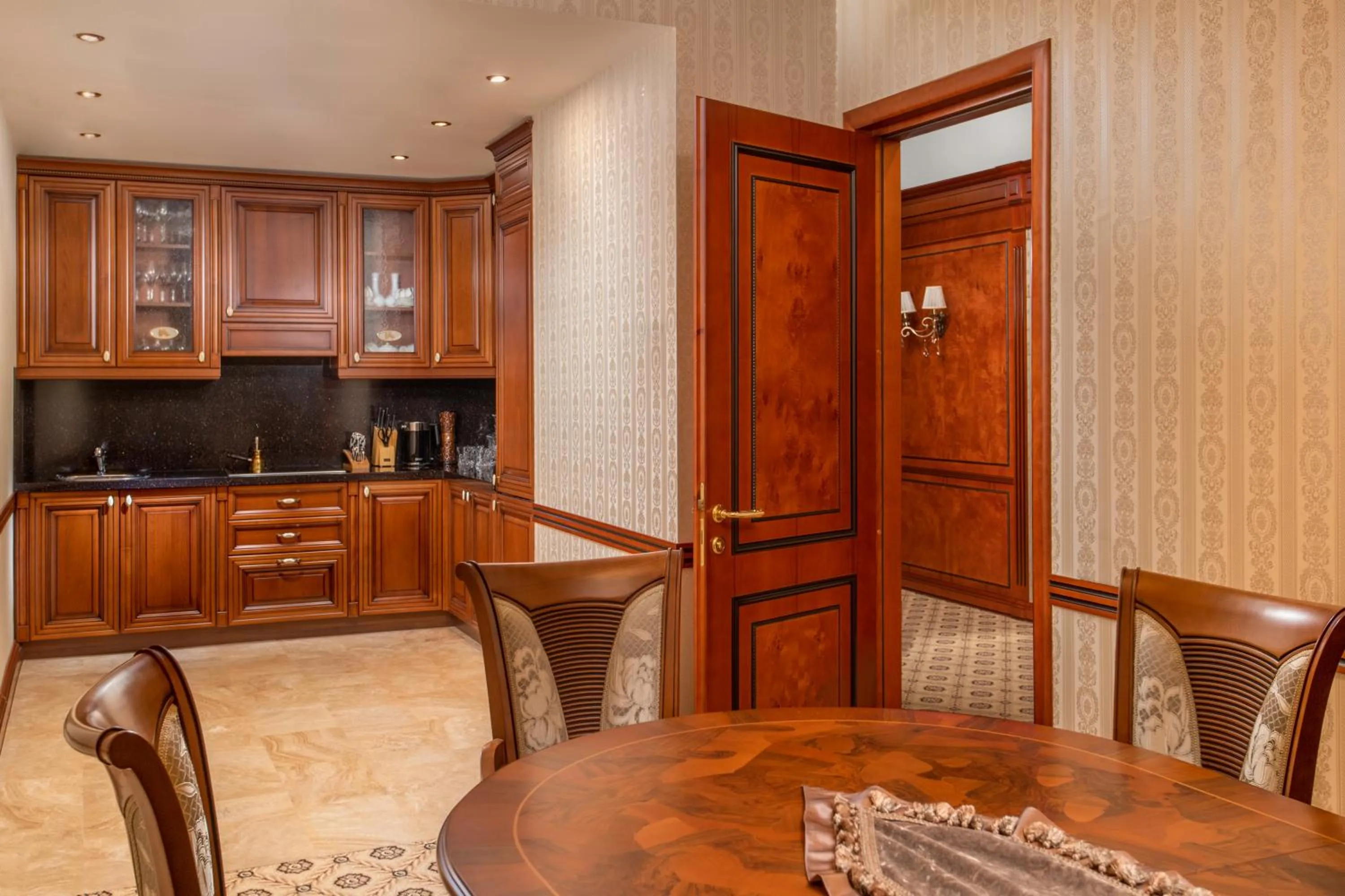 Kitchen or kitchenette in National by Stellar Hotels, Yerevan