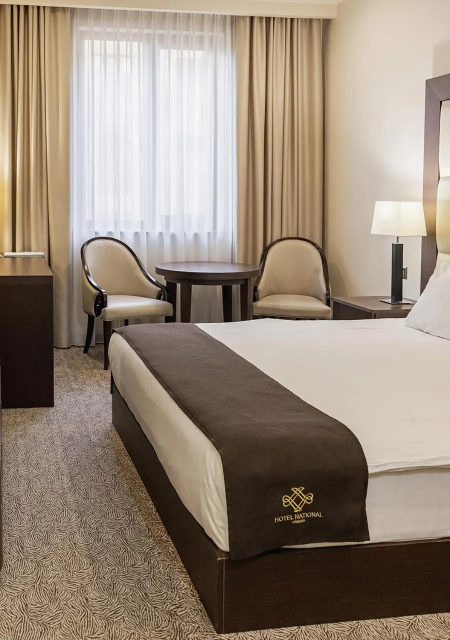 Seating area, Bed in National by Stellar Hotels, Yerevan