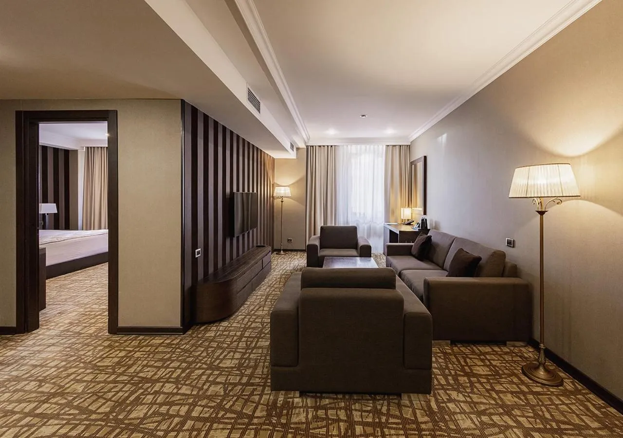 Living room, Bed in National by Stellar Hotels, Yerevan