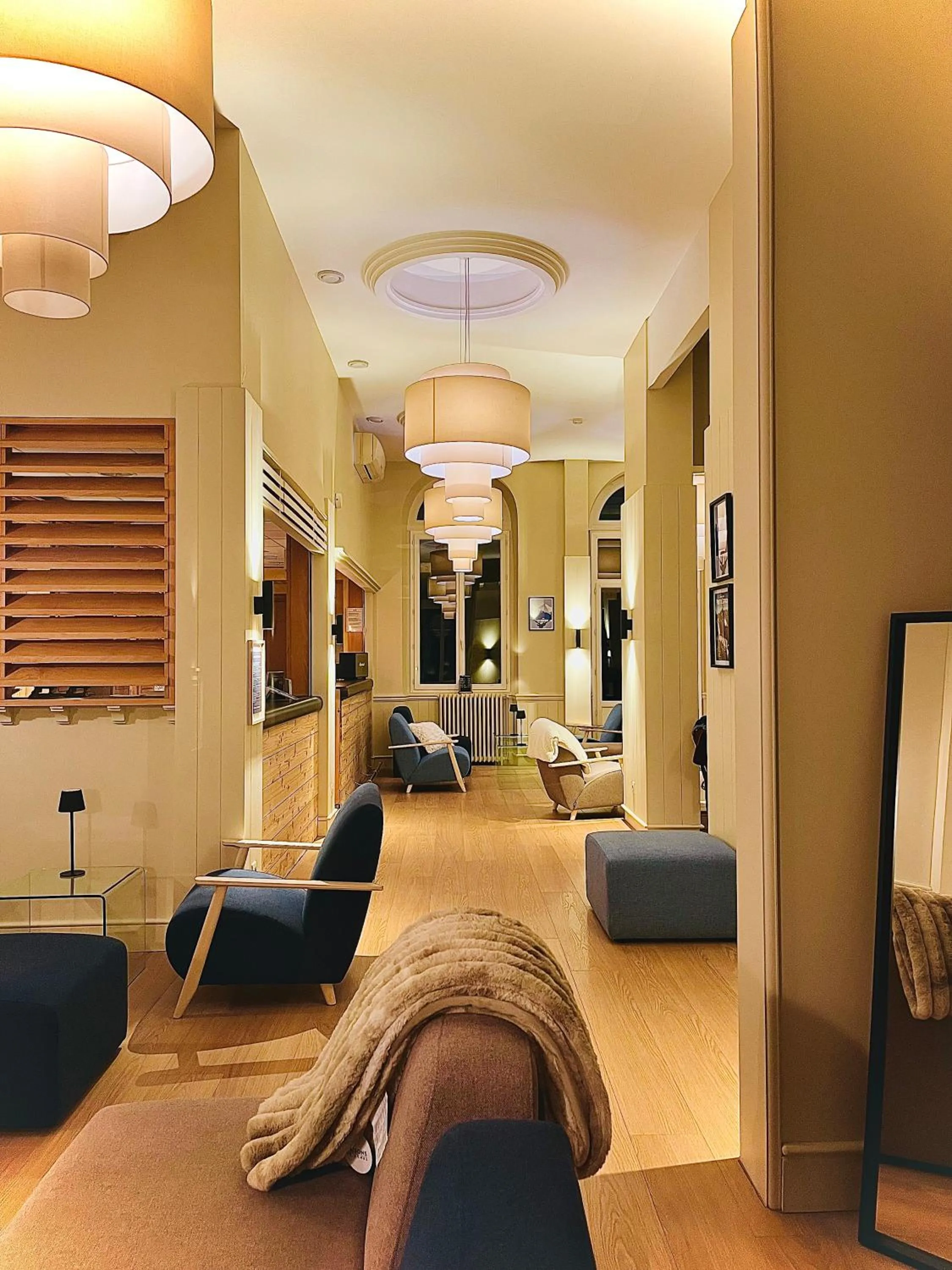 Bed in Le Sacca Hôtel restaurant