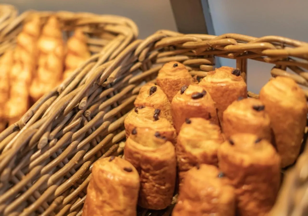 Continental breakfast in Le Sacca Hôtel restaurant