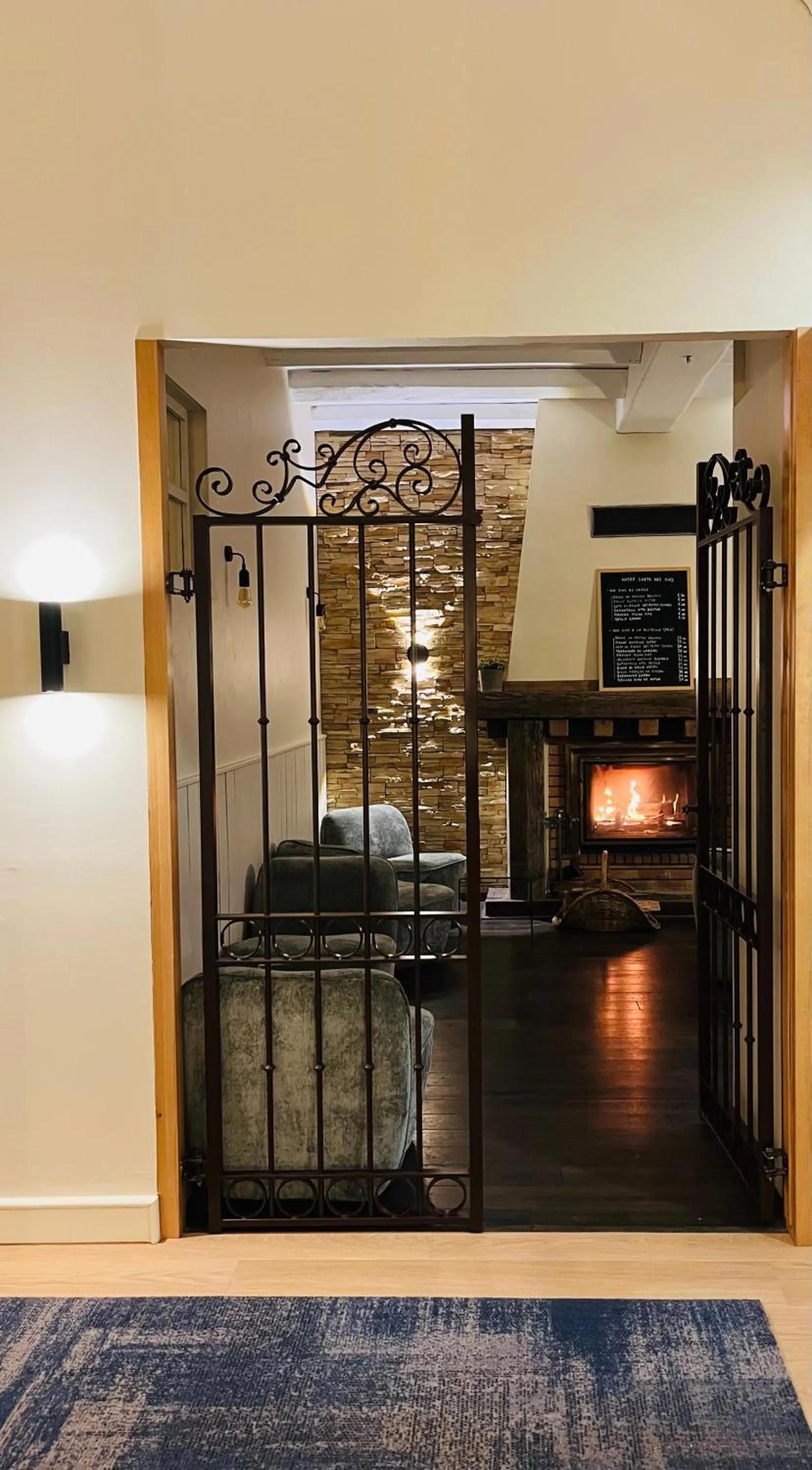 Living room in Le Sacca Hôtel restaurant