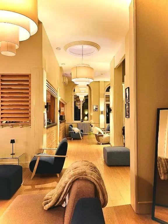 Bed in Le Sacca Hôtel restaurant