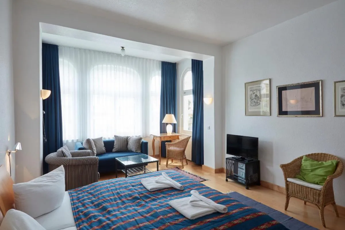 Bed in Aparthotel Tropenhaus Bansin