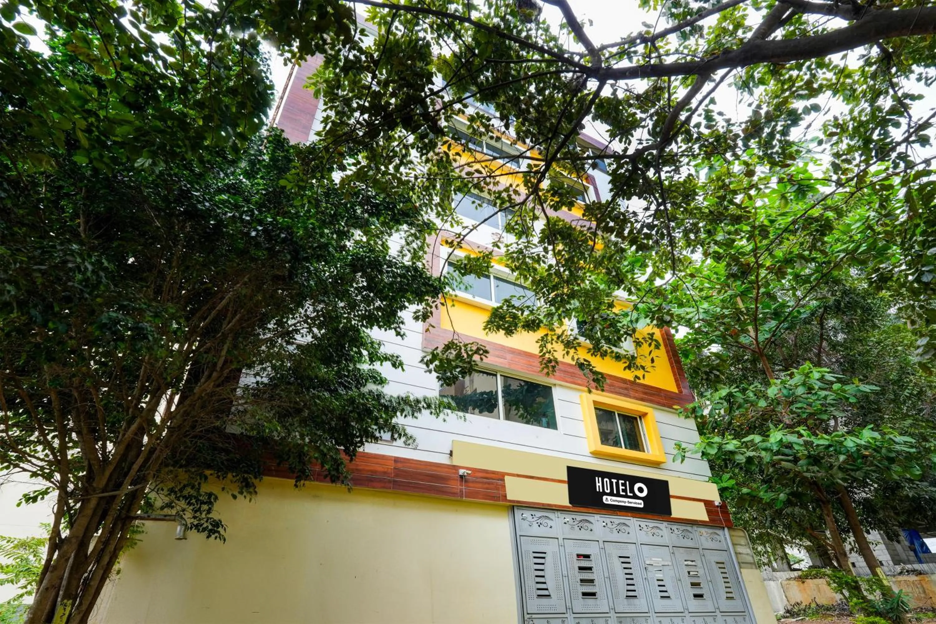 Facade/entrance in Hotel O Ganakkal Near BGS Hospital Junction formerly Omkar Inn.
