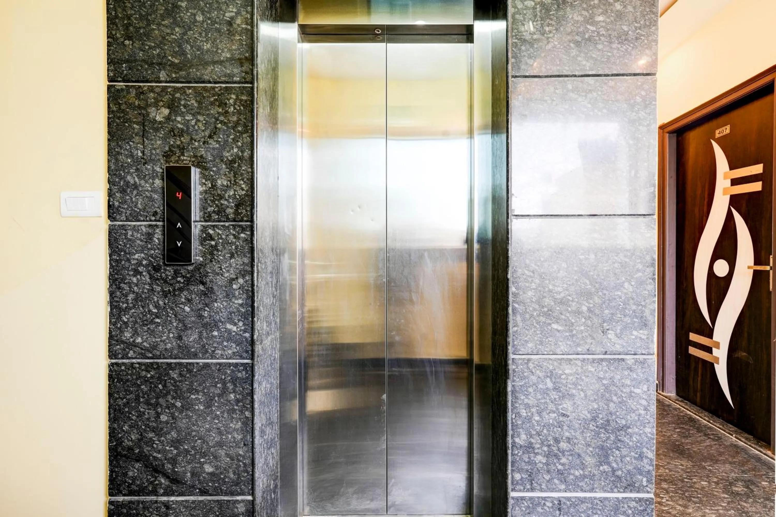 Lobby or reception in Hotel O Ganakkal Near BGS Hospital Junction formerly Omkar Inn.