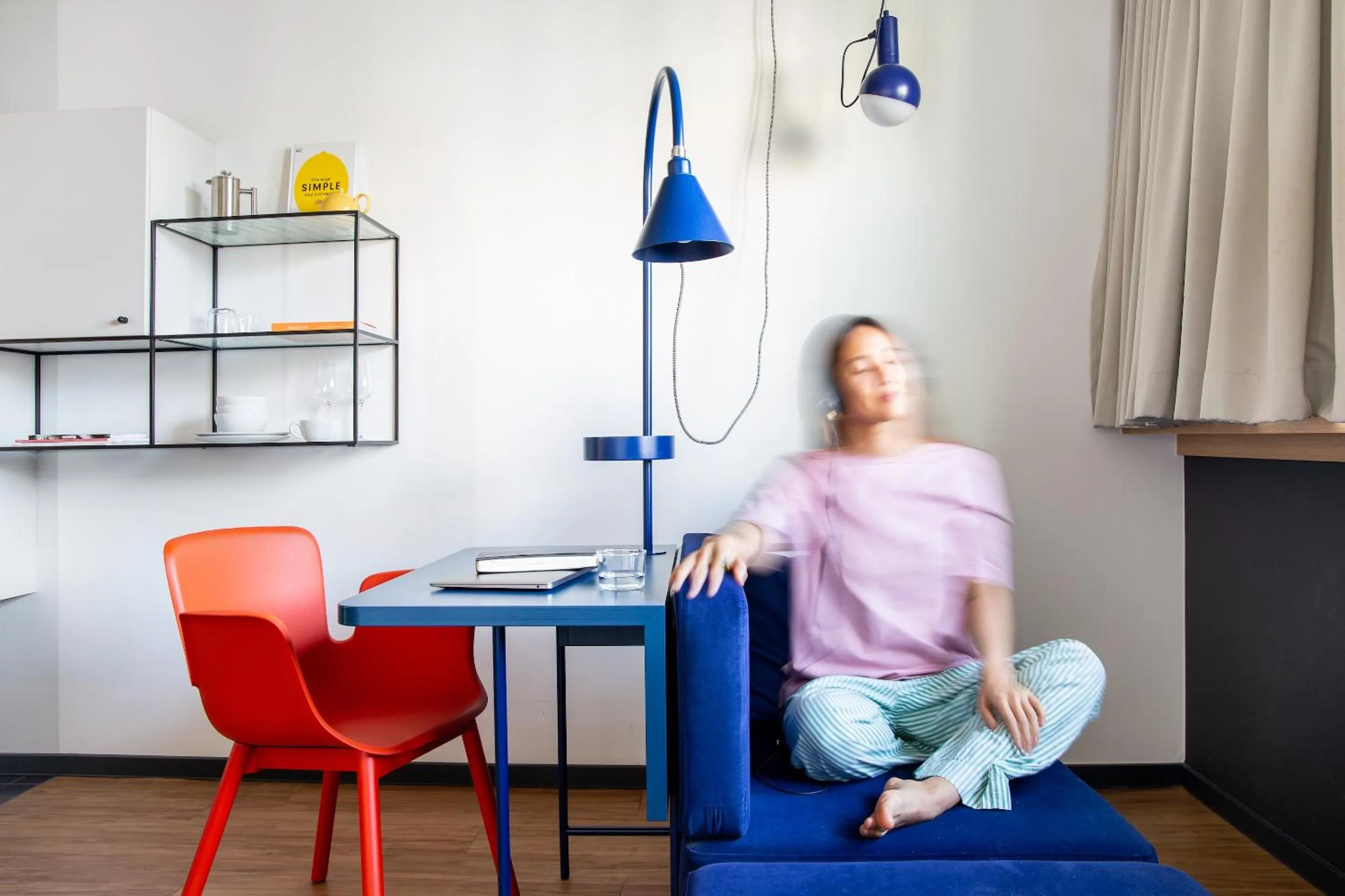 Living room in STAYERY Berlin Friedrichshain