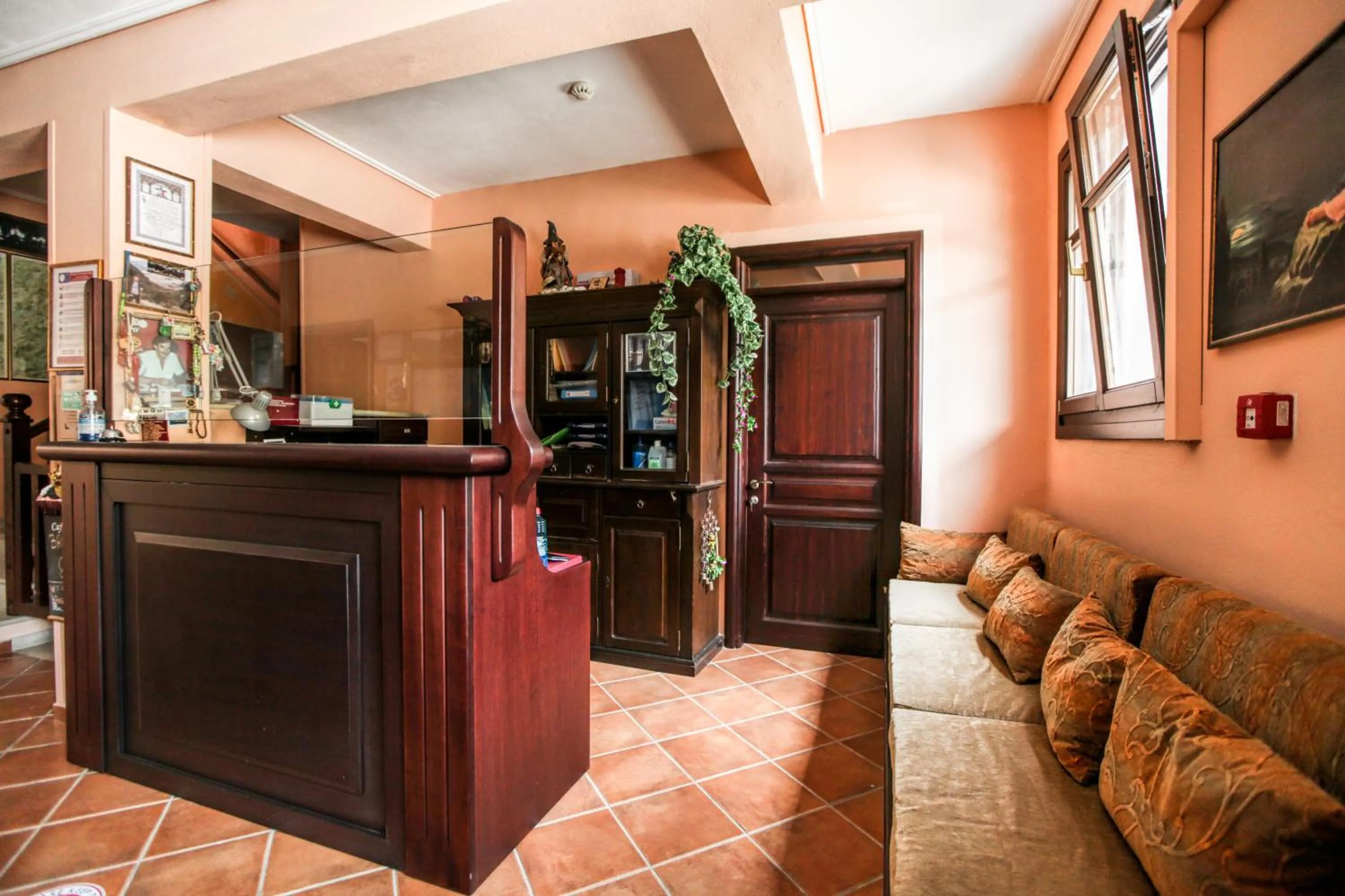 Lobby or reception in Alsos House