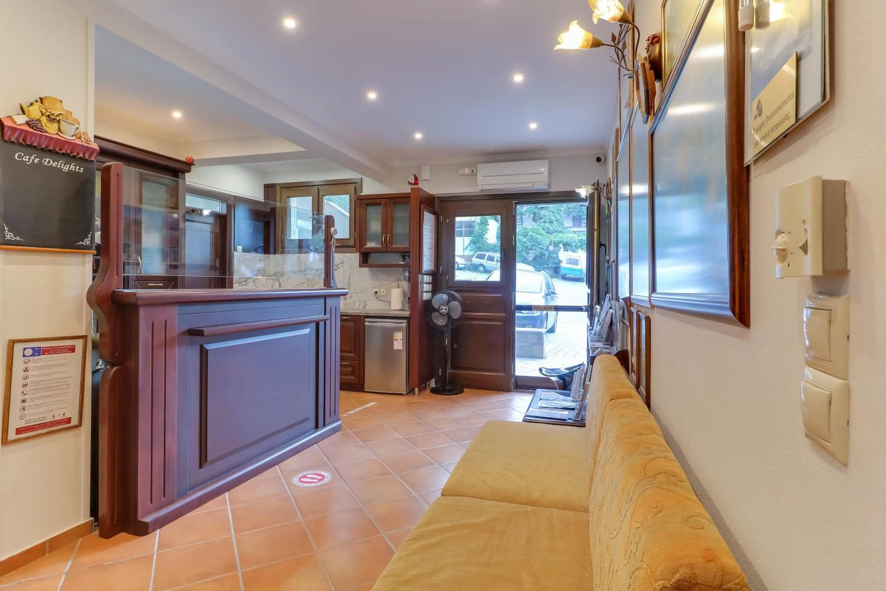 Lobby or reception in Alsos House