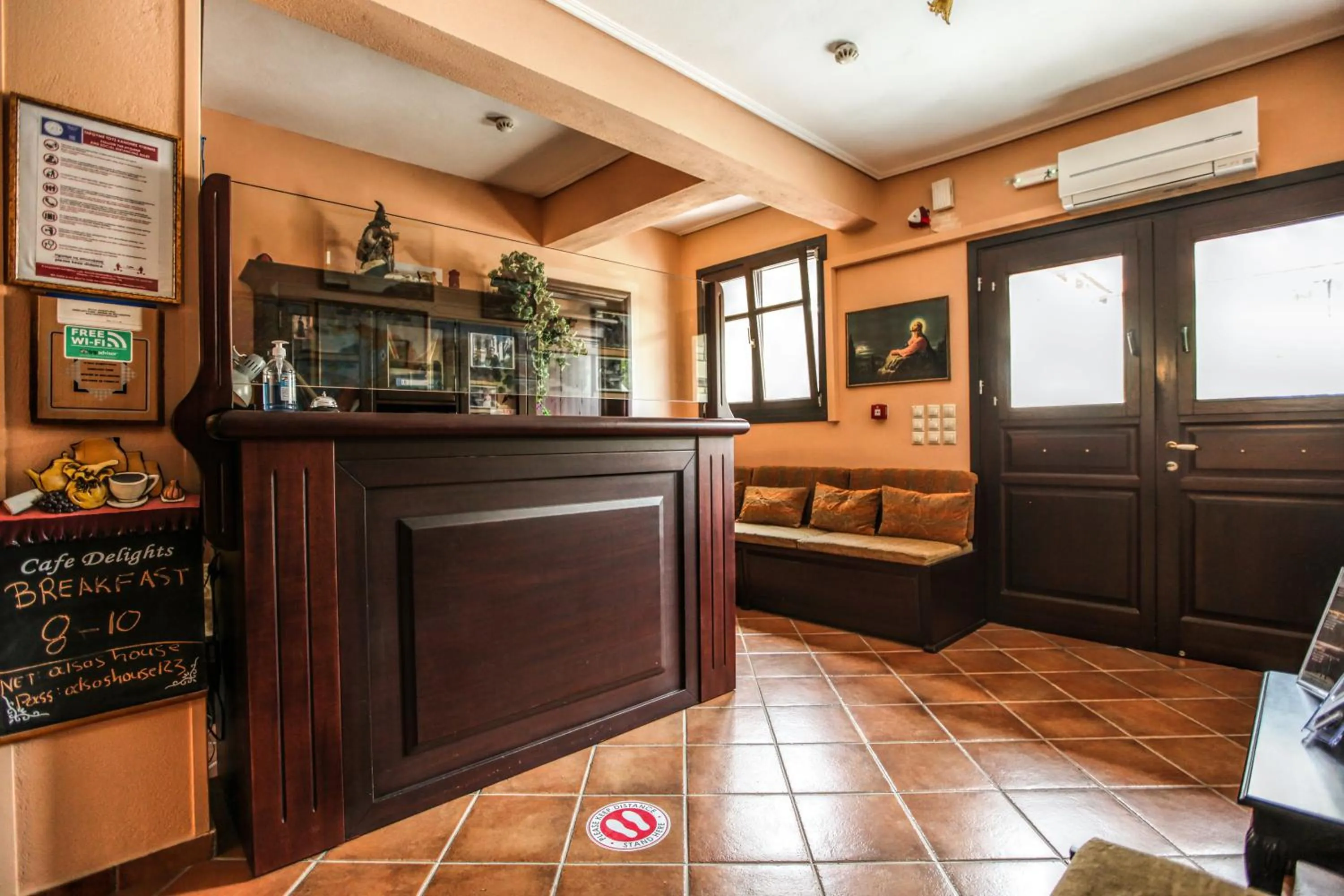 Lobby or reception in Alsos House