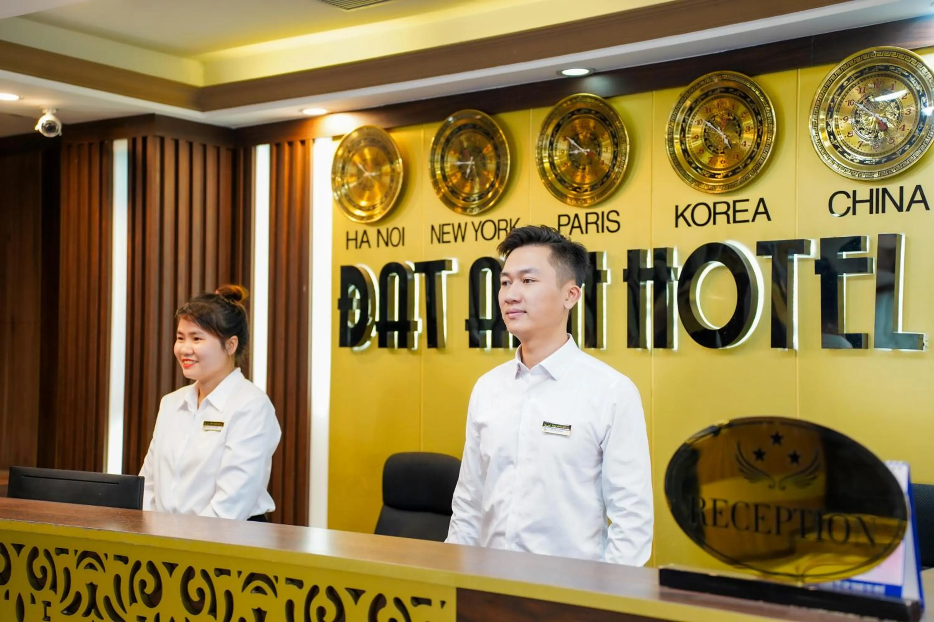 Staff in Dat Anh Hotel