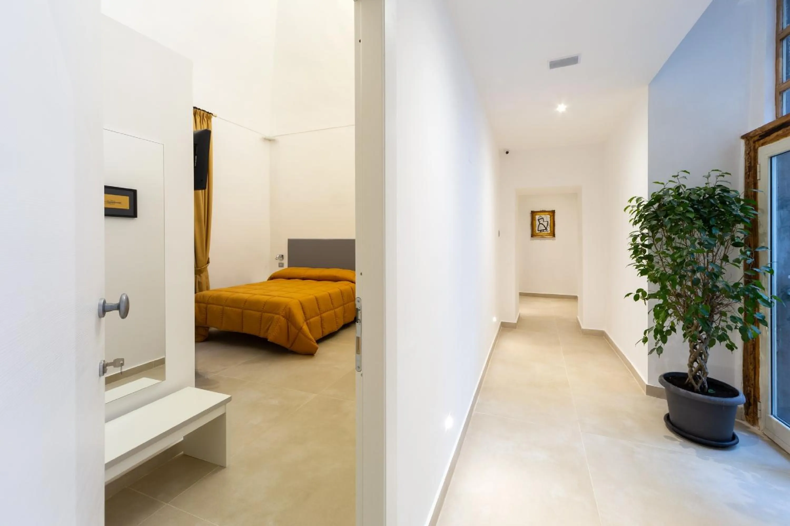 Bedroom, Bed in Il Tesoro Smart Suite & SPA