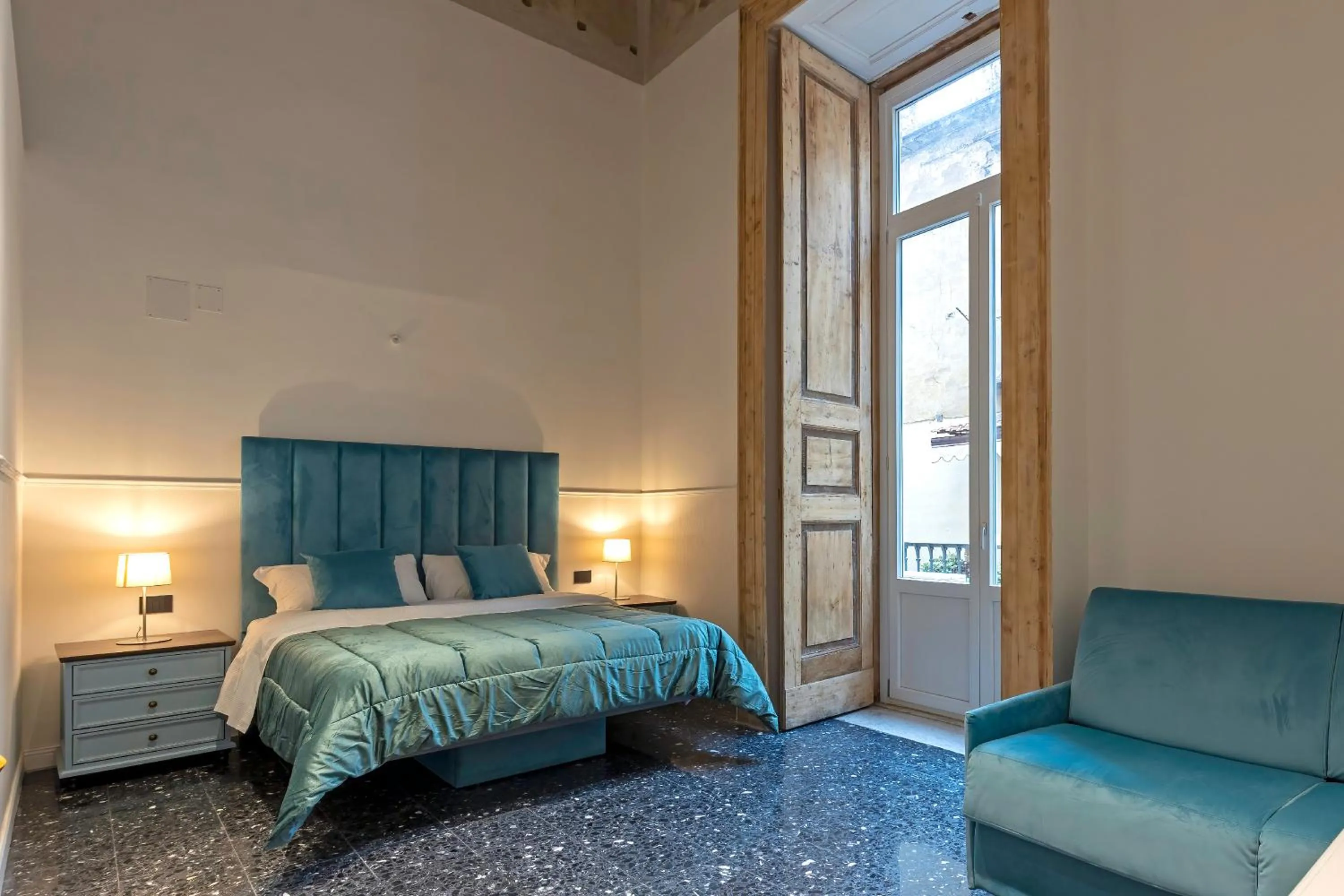 Bedroom, Bed in Il Tesoro Smart Suite & SPA