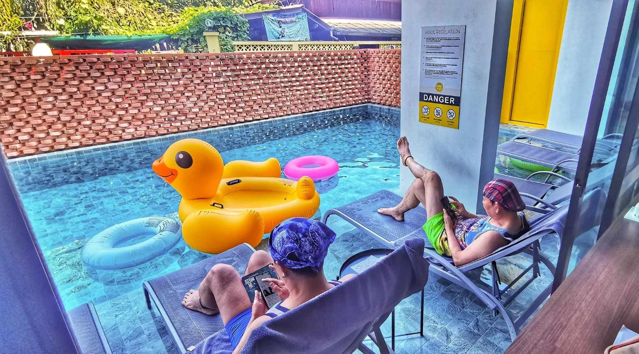 Swimming pool in Sleep Mai Thapae Chiang Mai Old City Lifestyle Hotel