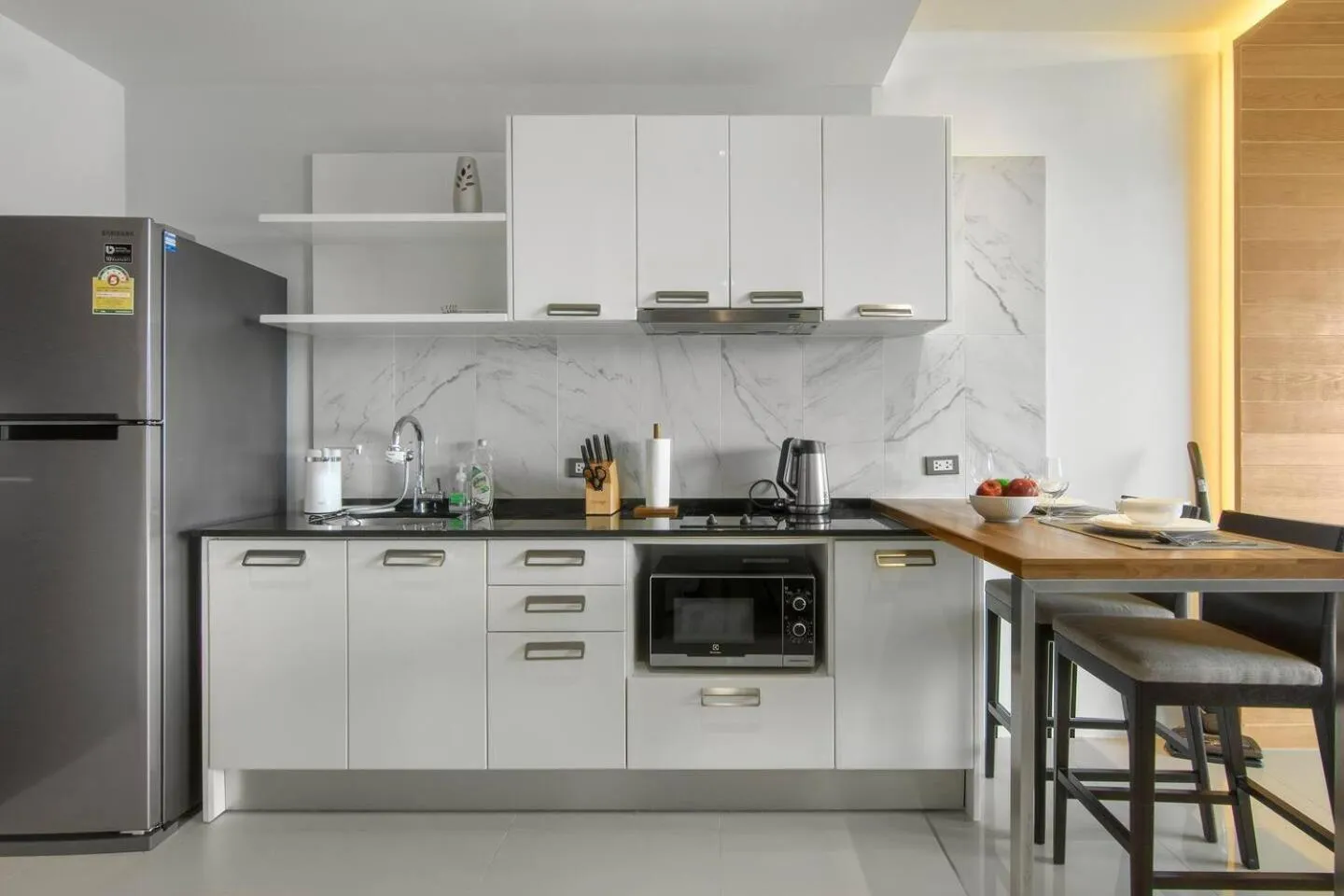 Kitchen or kitchenette in Emerald Terrace Resort