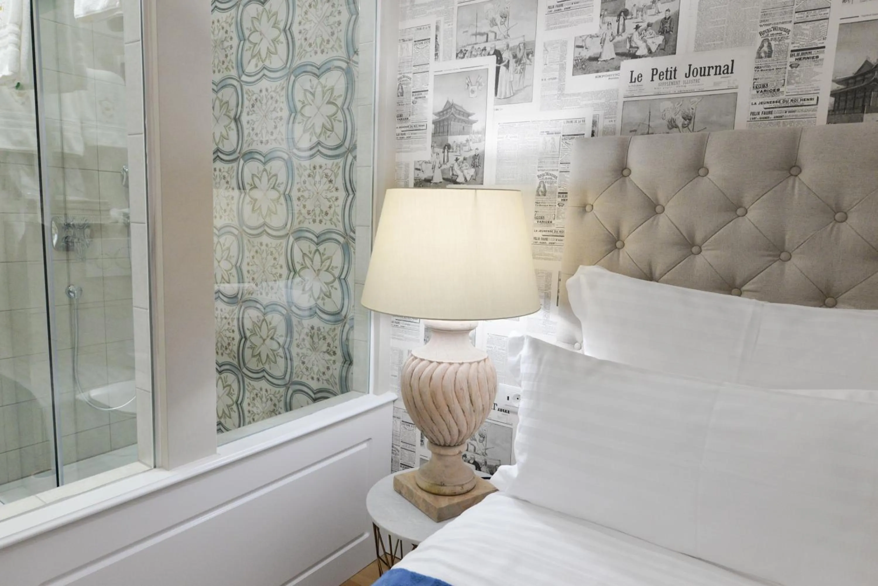 Bed in The Duke luxury rooms